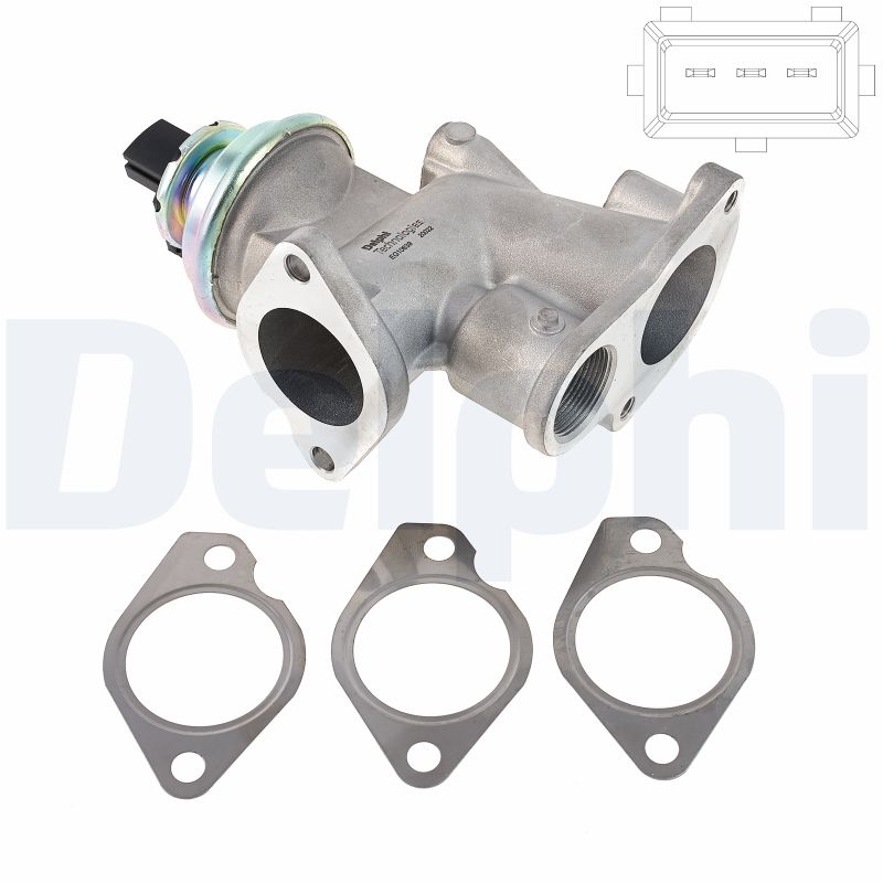 DELPHI EGR-ventil eg1063912b1 for OPEL VAUXHALL