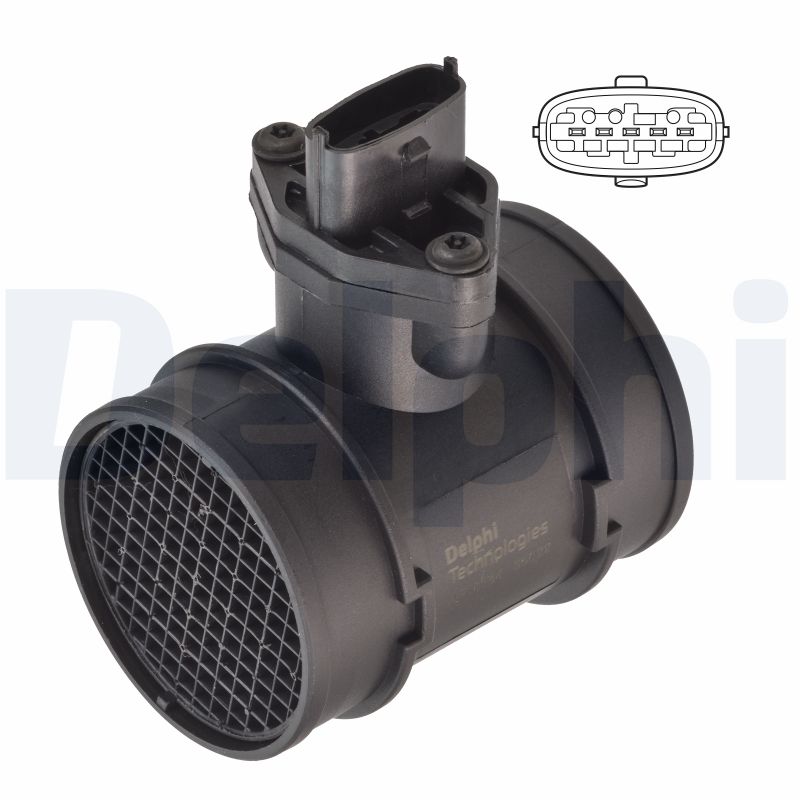 DELPHI Luftmængdesensor AF10784-12B1 for OPEL VAUXHALL