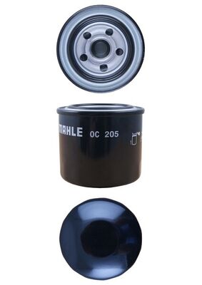 KNECHT Oliefilter oc205 Påskruet 76mm M20x1,5-6H for OPEL FORD CHRYSLER ISUZU GMC VAUXHALL KIA HYUNDAI HONDA MAZDA MITSUBISHI PROTON