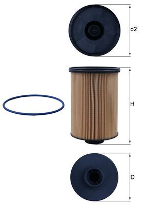 MAHLE kx659d for MAN