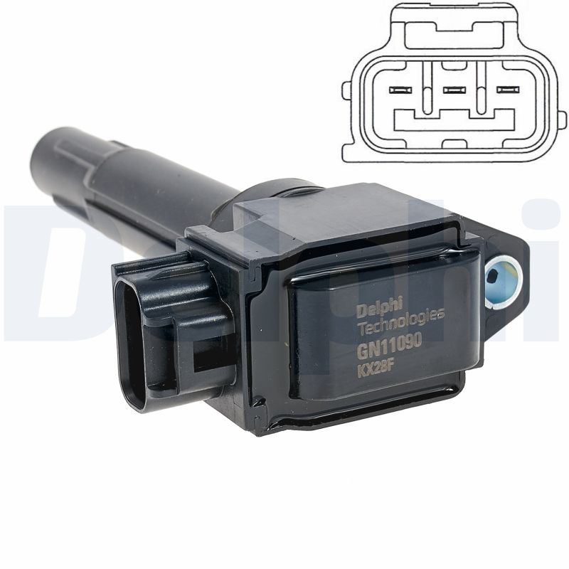 DELPHI Tændspole gn1109012b1 for SUZUKI