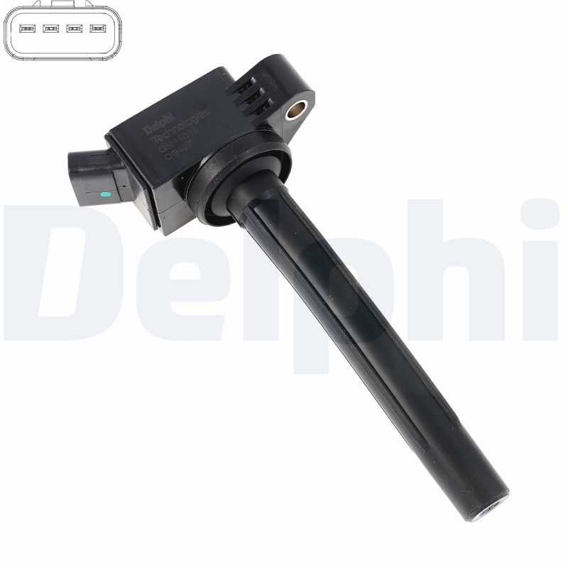 DELPHI Tændspole gn1101912b1 for TOYOTA
