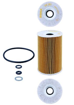 MAHLE Oliefilter ox351d Filterindsats diameter_mm_200|Diameter [mm]|65 height_mm_209|Højde [mm]|104 inner_diameter_2_mm_996|Indvendig diameter 2 [mm