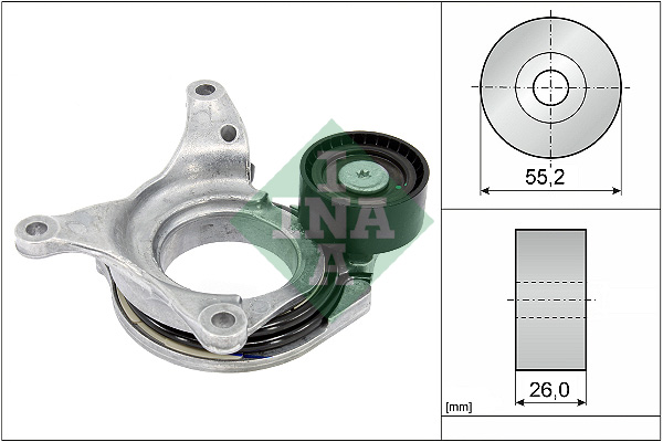 SCHAEFFLER INA Remstrammer, kilerem 534079410 for MERCEDES-BENZ DACIA