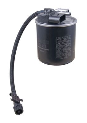 KNECHT Brændstof-filter kl912 Lednings 123,8mm for MERCEDES-BENZ