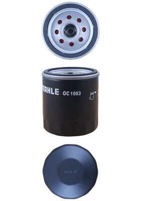 KNECHT Oliefilter oc1063 Påskruet 86mm 3/4-16UNF-2B for FORD FORD USA FORD ASIA & OCEANIA JAGUAR LAND ROVER