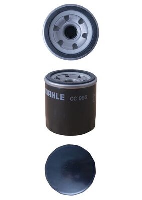 KNECHT Oliefilter oc996 Påskruet 75mm M18x1,56H for GENERAL MOTORS
