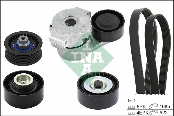 SCHAEFFLER INA Kileremssæt 529052610 for FORD