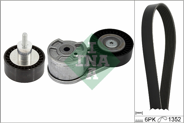 SCHAEFFLER INA Kileremssæt 529054910 for FORD