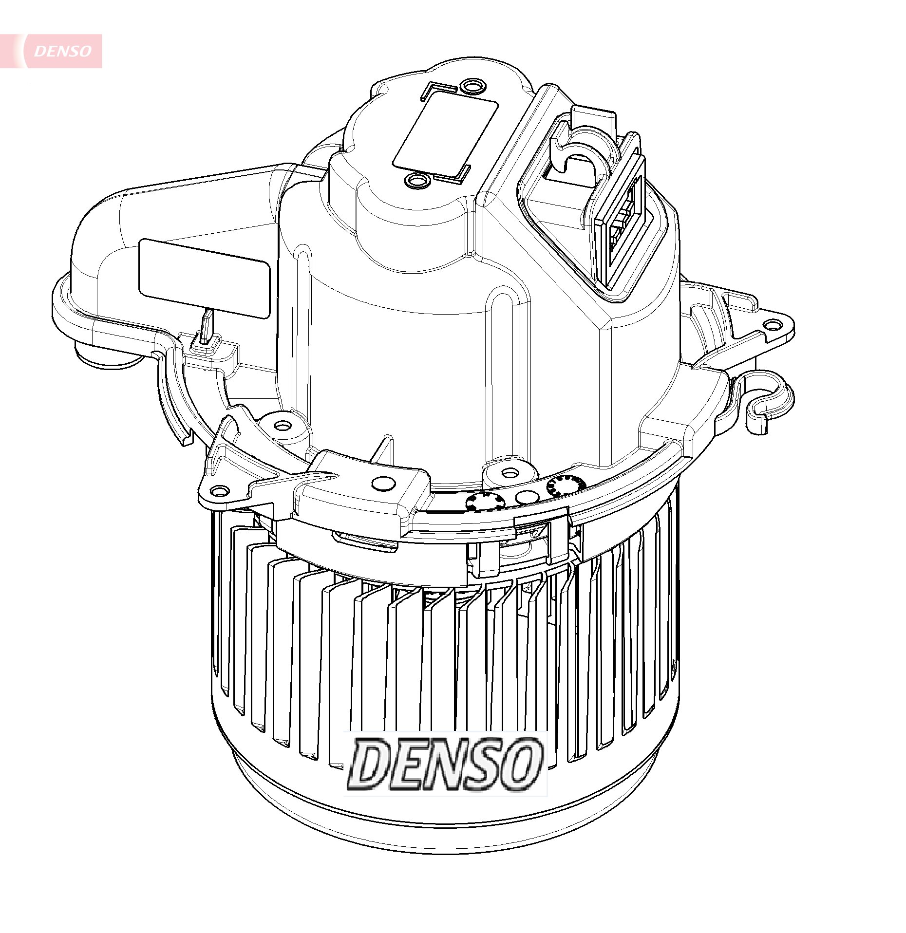 DENSO Kabineblæser dea23023 for RENAULT