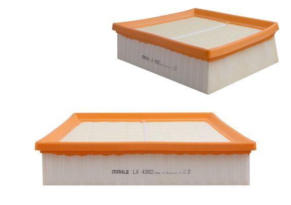 MAHLE Luftfilter lx4392 Filterindsats length_mm_203|Længde [mm]|169 width_mm_206|Bredde [mm]|216 height_mm_209|Højde [mm]|56 seal_material_2923|Materi
