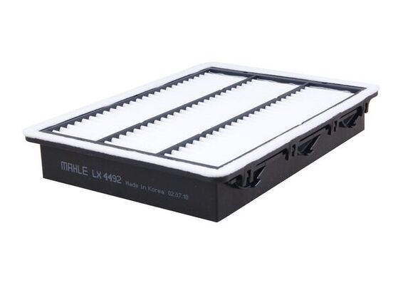 MAHLE Luftfilter lx4492 Filterindsats length_mm_203|Længde [mm]|276 width_mm_206|Bredde [mm]|199 height_mm_209|Højde [mm]|42 seal_material_2923|Materi