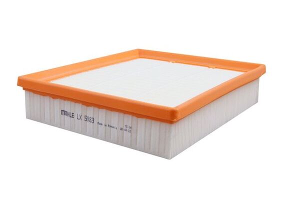 MAHLE Luftfilter lx5083 Filterindsats length_mm_203|Længde [mm]|246 width_mm_206|Bredde [mm]|199 height_mm_209|Højde [mm]|50 seal_material_2923|Materi