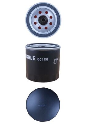 MAHLE Oliefilter oc1452 Påskruet 79mm M22x1,5-6H for FORD