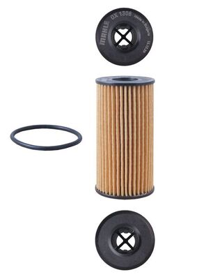 MAHLE Oliefilter ox1308d Filterindsats diameter_mm_200|Diameter [mm]|57,5 height_mm_209|Højde [mm]|113 inner_diameter_2_mm_996|Indvendig diameter 2 [m