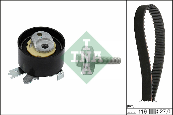 SCHAEFFLER INA Tandremssæt 530084310 for MERCEDES-BENZ NISSAN DACIA RENAULT