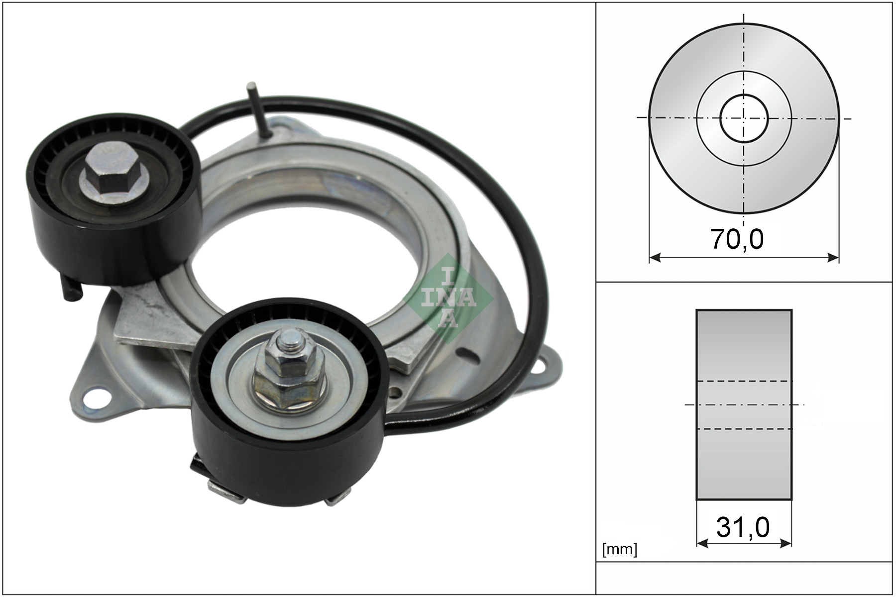 SCHAEFFLER INA Remstrammer, kilerem 534101110 for MINI