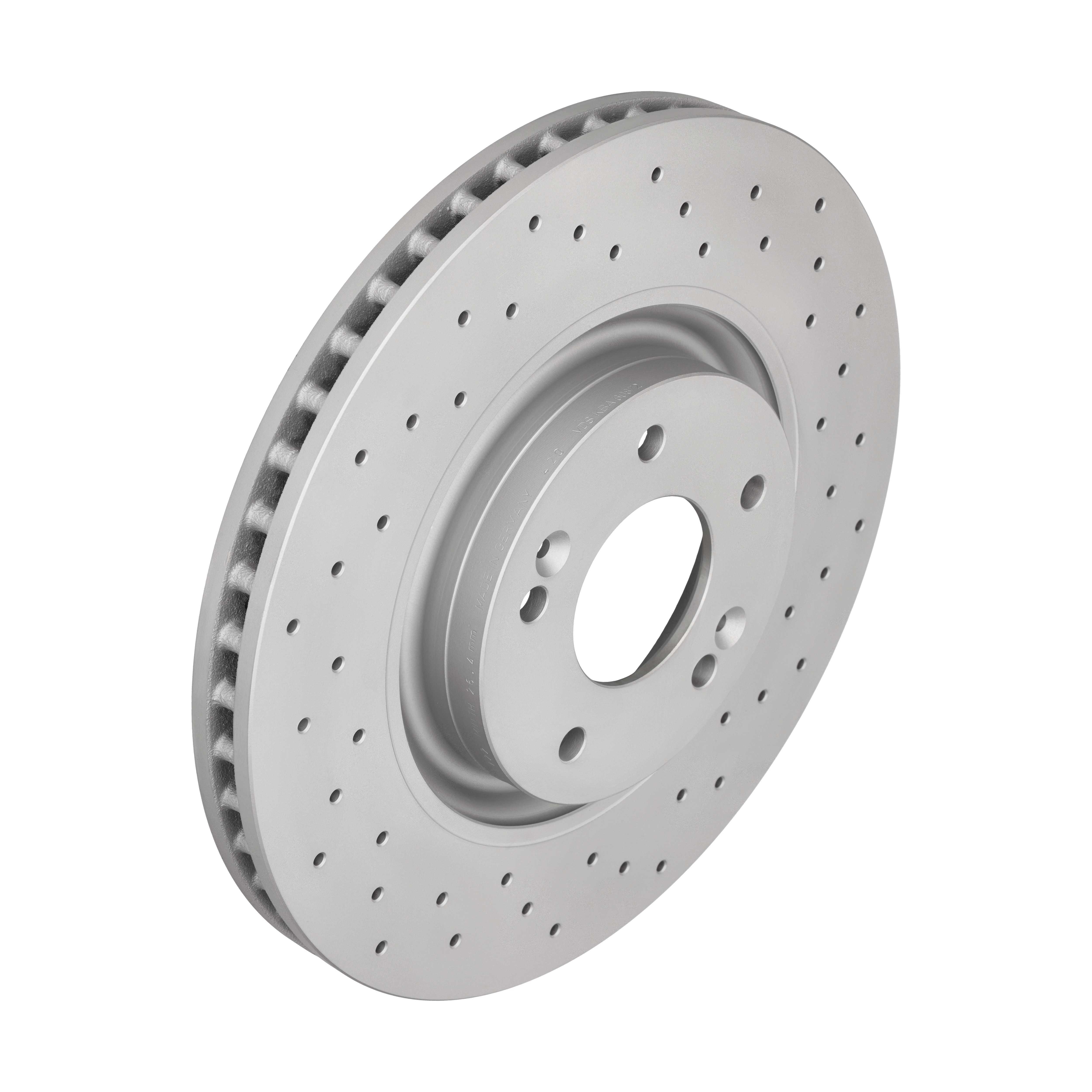 ZIMMERMANN Bremseskive 285351952 foraksel perforeret 320mm 28mm for KIA HYUNDAI KIA (DYK)