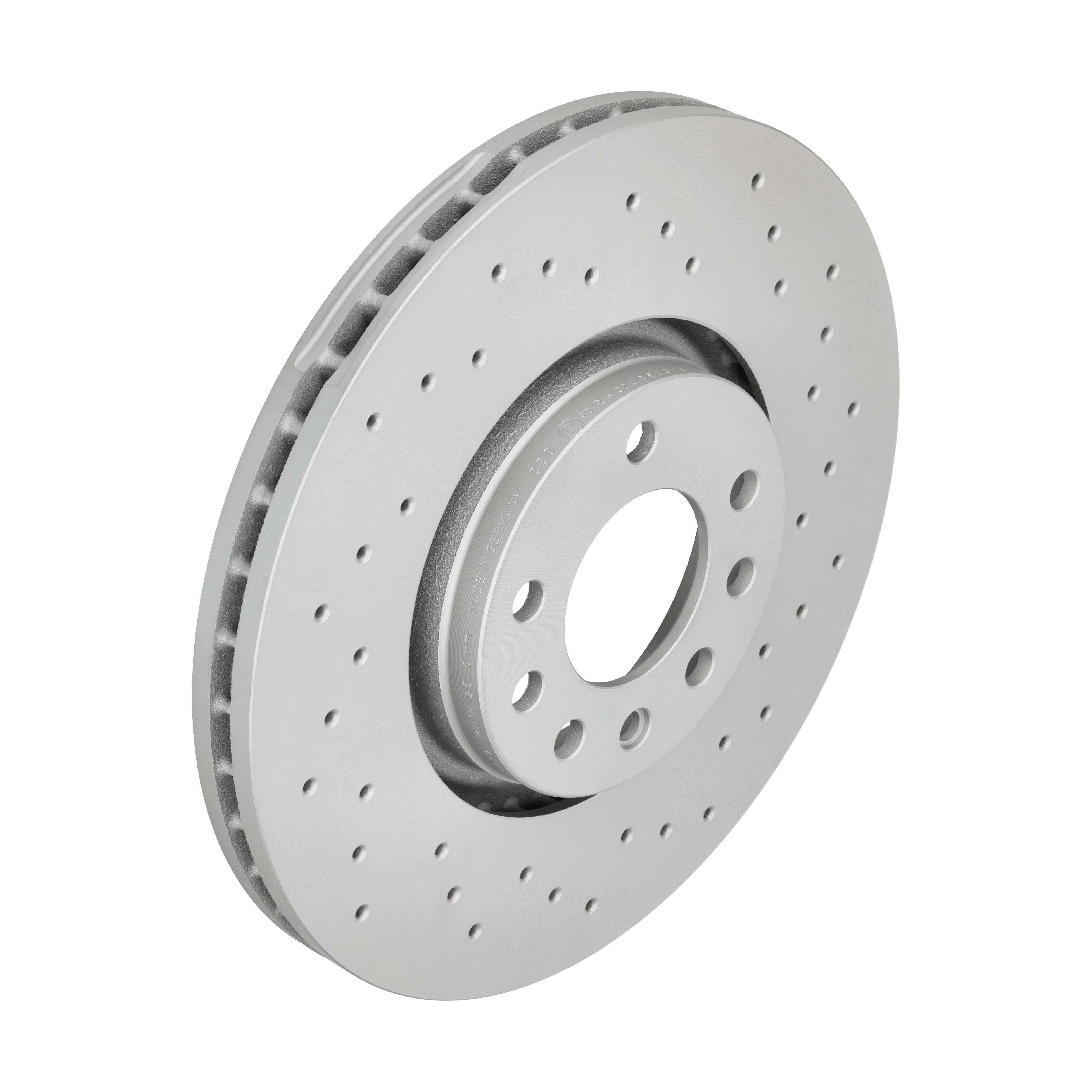 ZIMMERMANN Bremseskive 430149952 foraksel perforeret 314mm 28mm for OPEL SAAB GENERAL MOTORS