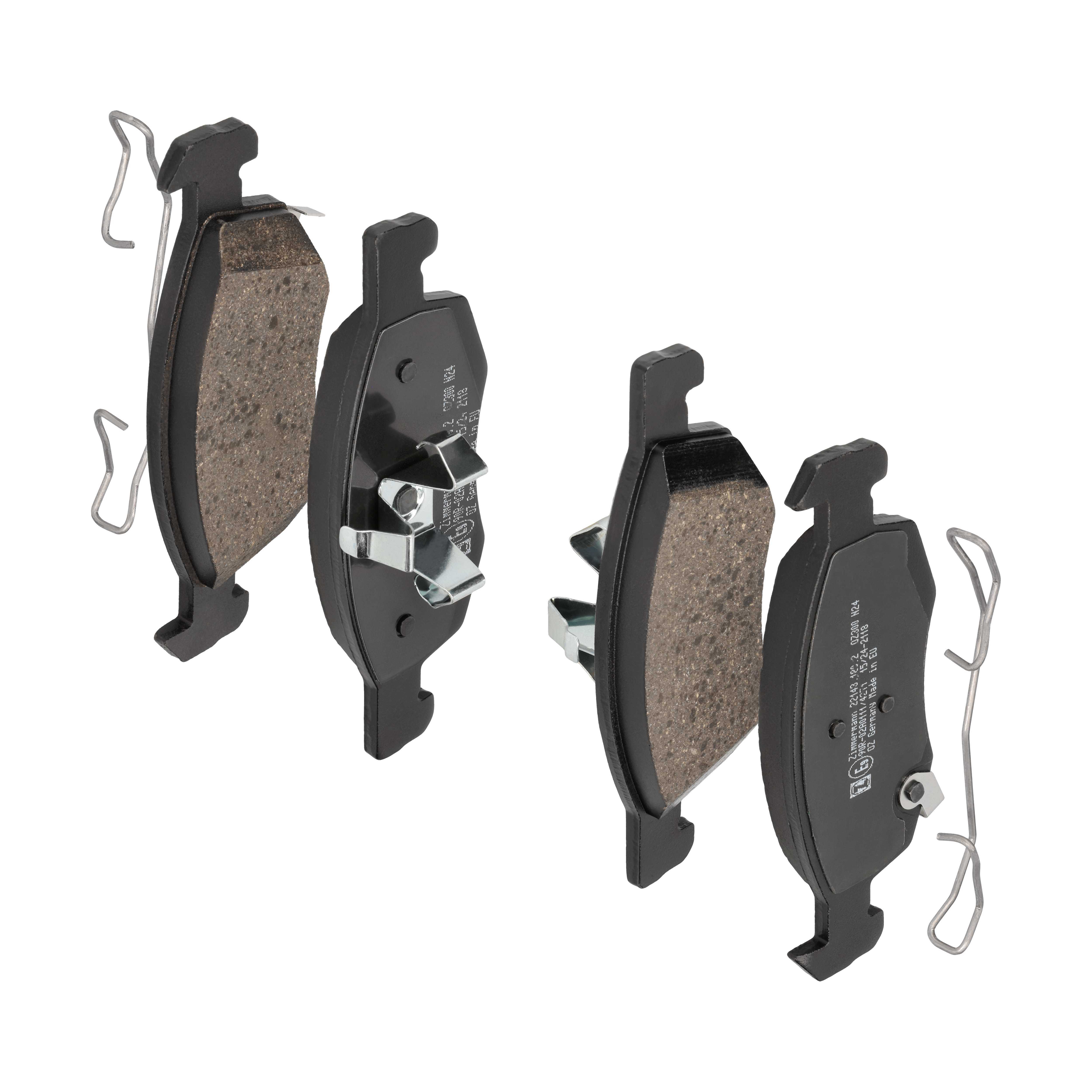 ZIMMERMANN Bremseklodser 221431802 foraksel for OPEL GENERAL MOTORS