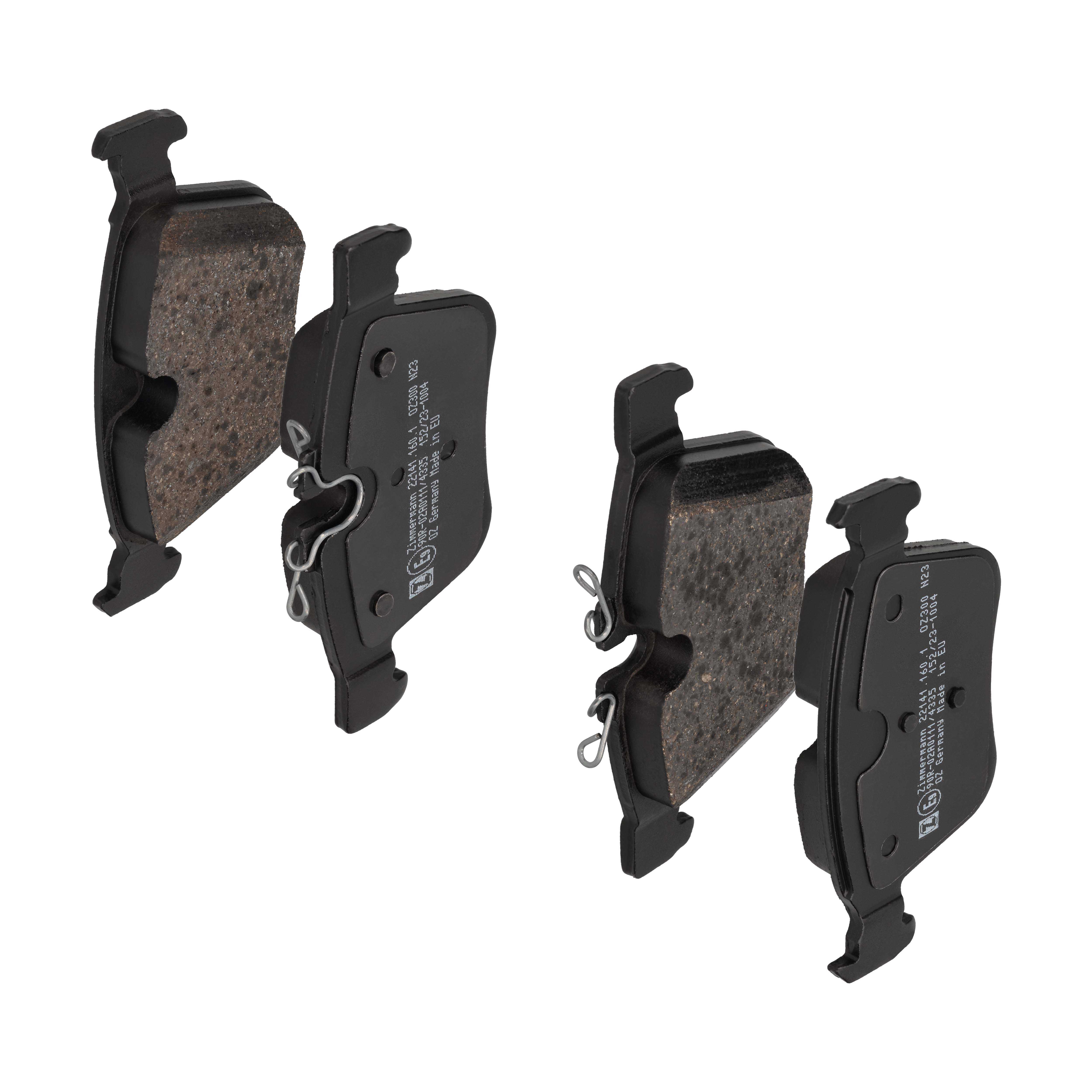 ZIMMERMANN Bremseklodser 221411601 bagaksel for VOLVO POLESTAR VOLVO ASIA JAGUAR JAGUAR (CHERY) LAND ROVER LAND ROVER (CHERY)