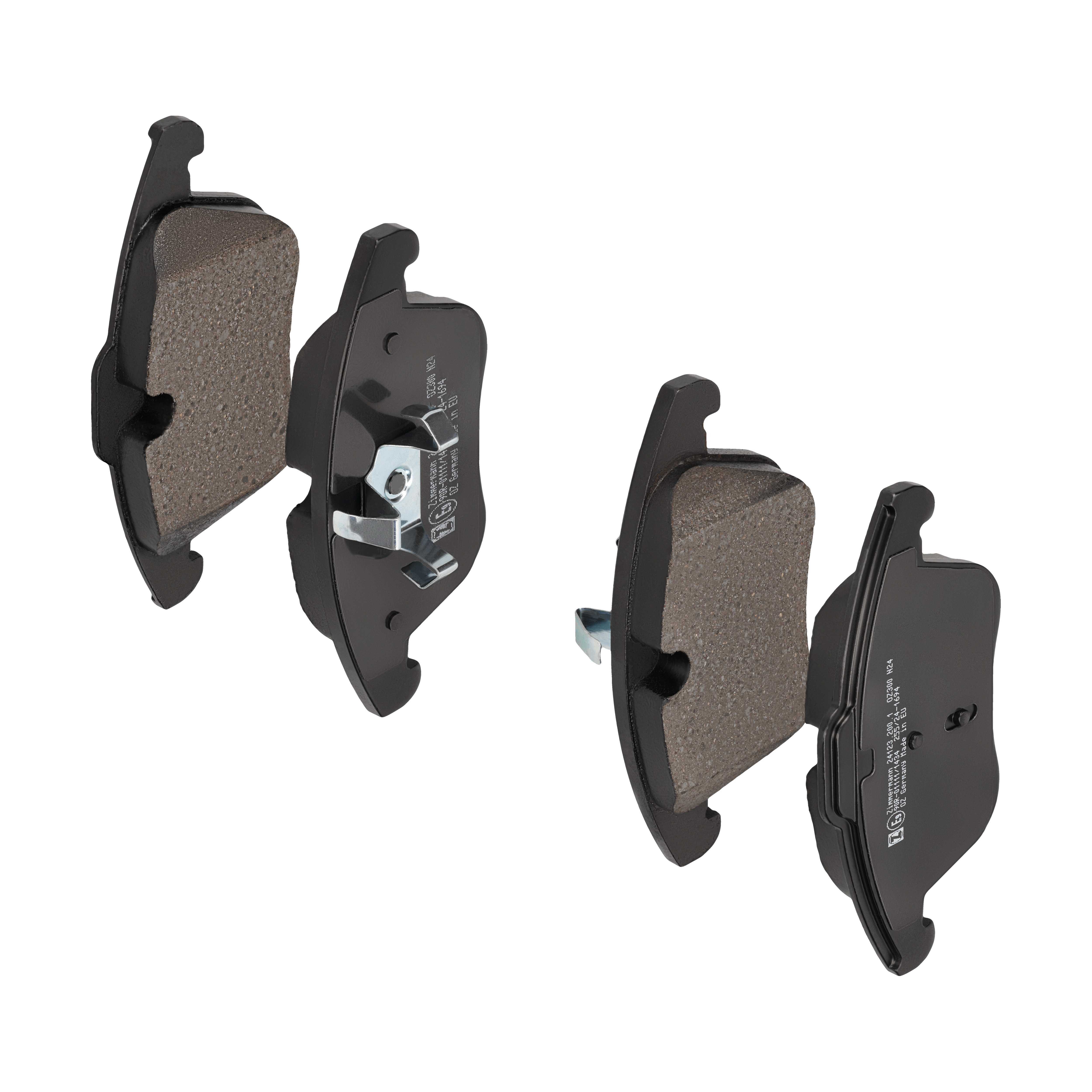 ZIMMERMANN Bremseklodser 241232001 foraksel for FORD VOLVO MG VOLVO (CHANGAN) LAND ROVER LAND ROVER (CHERY)