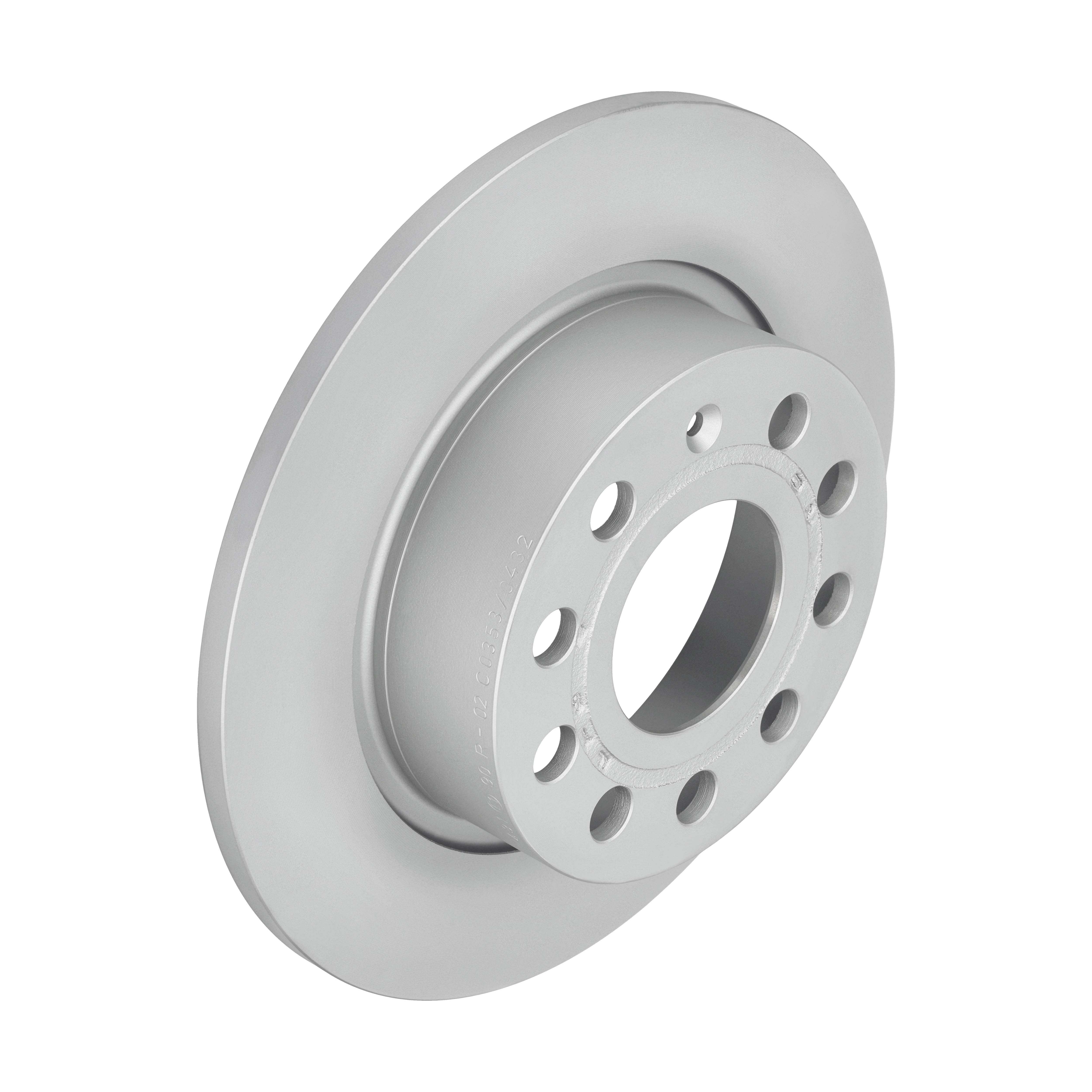 ZIMMERMANN Bremseskive 600323420 bagaksel fuld 253mm 10mm for VAG