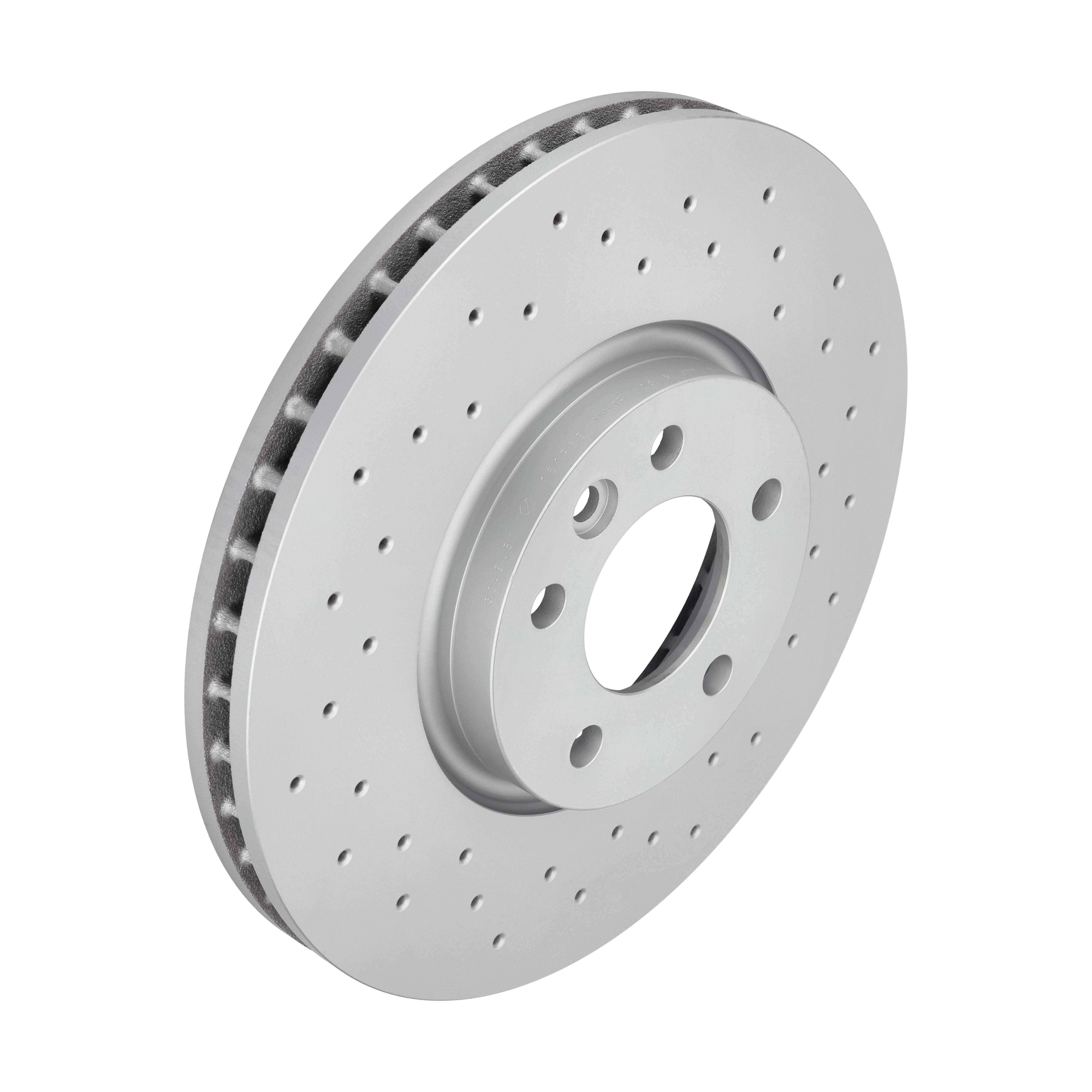 ZIMMERMANN Bremseskive 600324952 foraksel perforeret 340mm 33mm for VAG