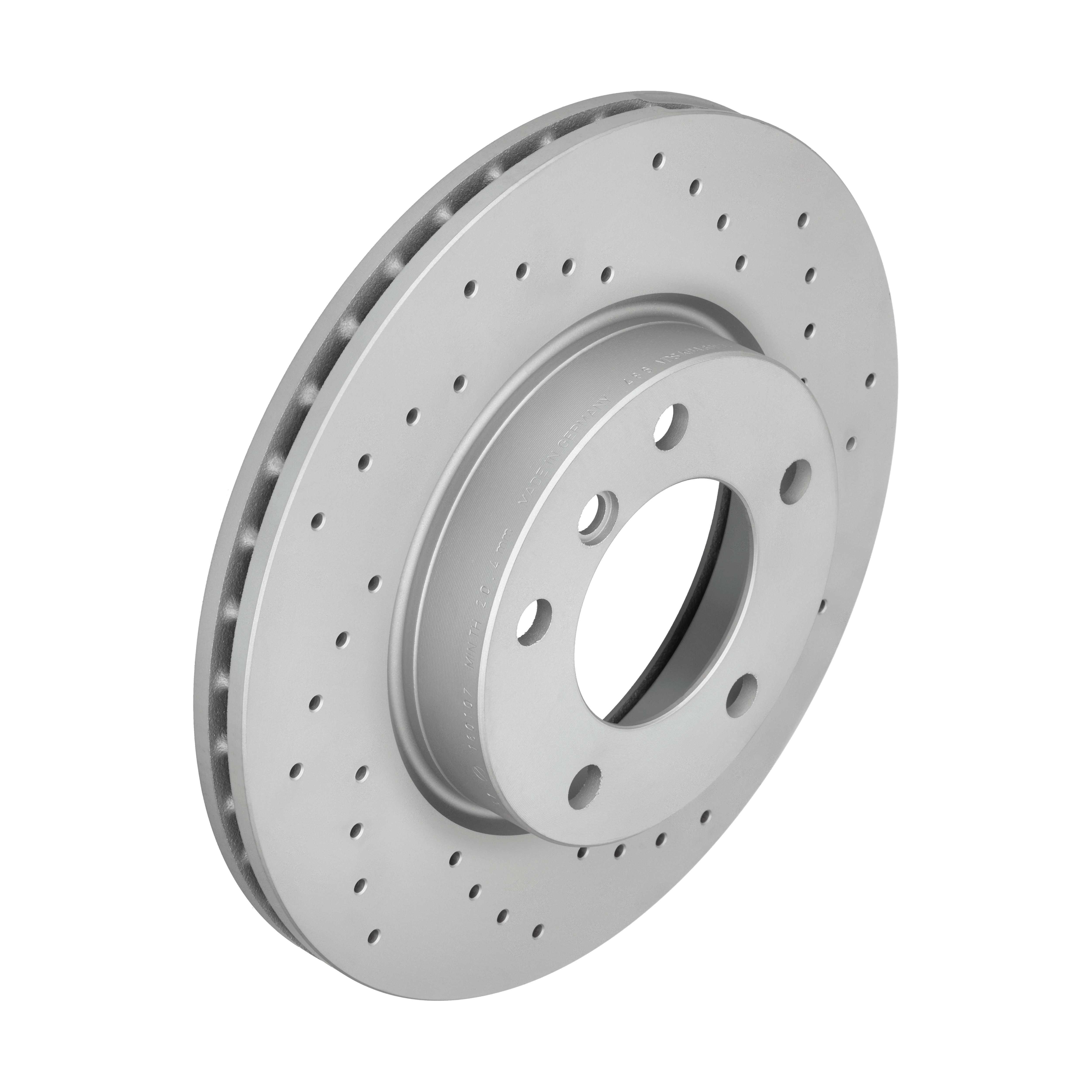 ZIMMERMANN Bremseskive 150126952 foraksel perforeret 286mm 22mm for BMW (BRILLIANCE) BMW