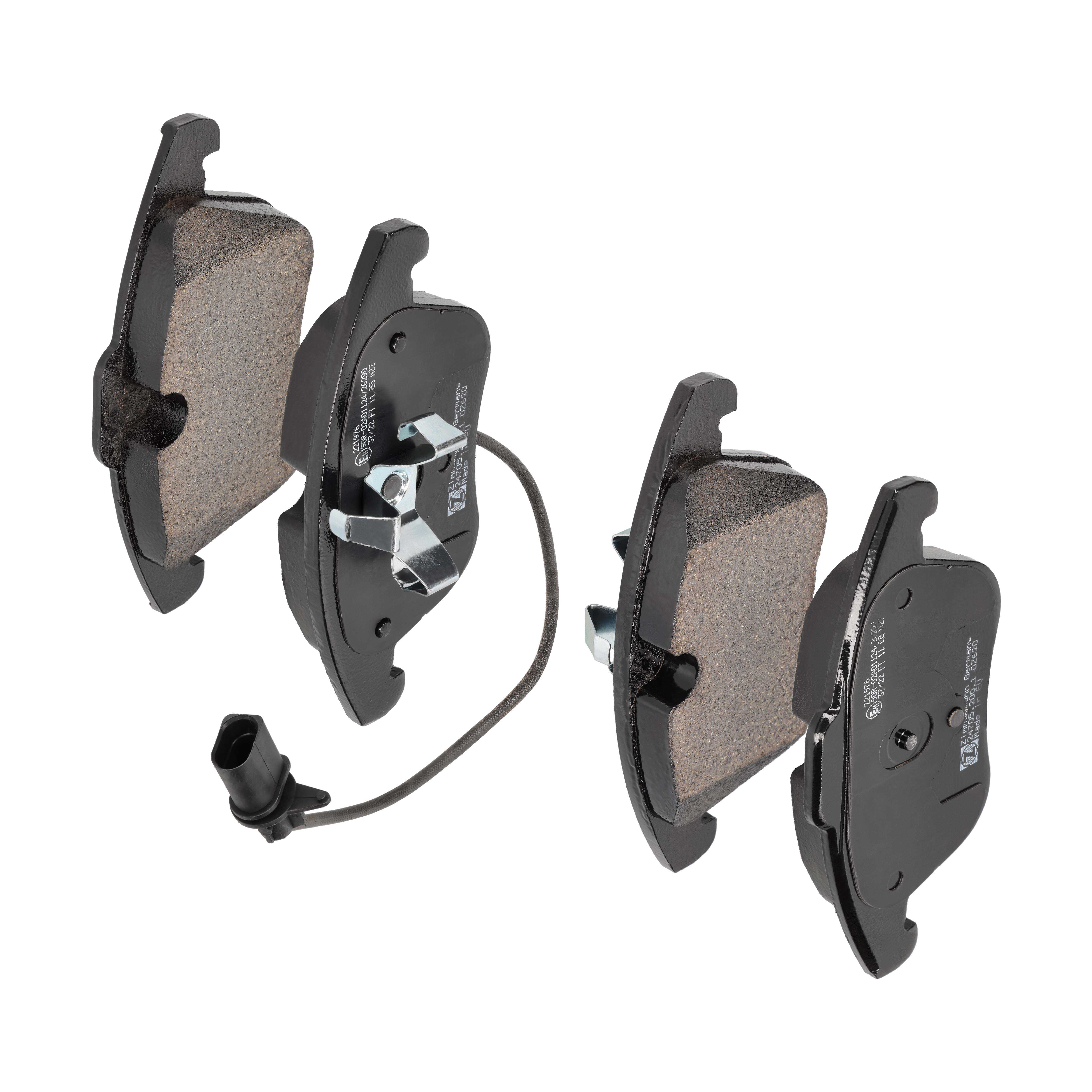 ZIMMERMANN Bremseklodser 247052001 foraksel for VAG