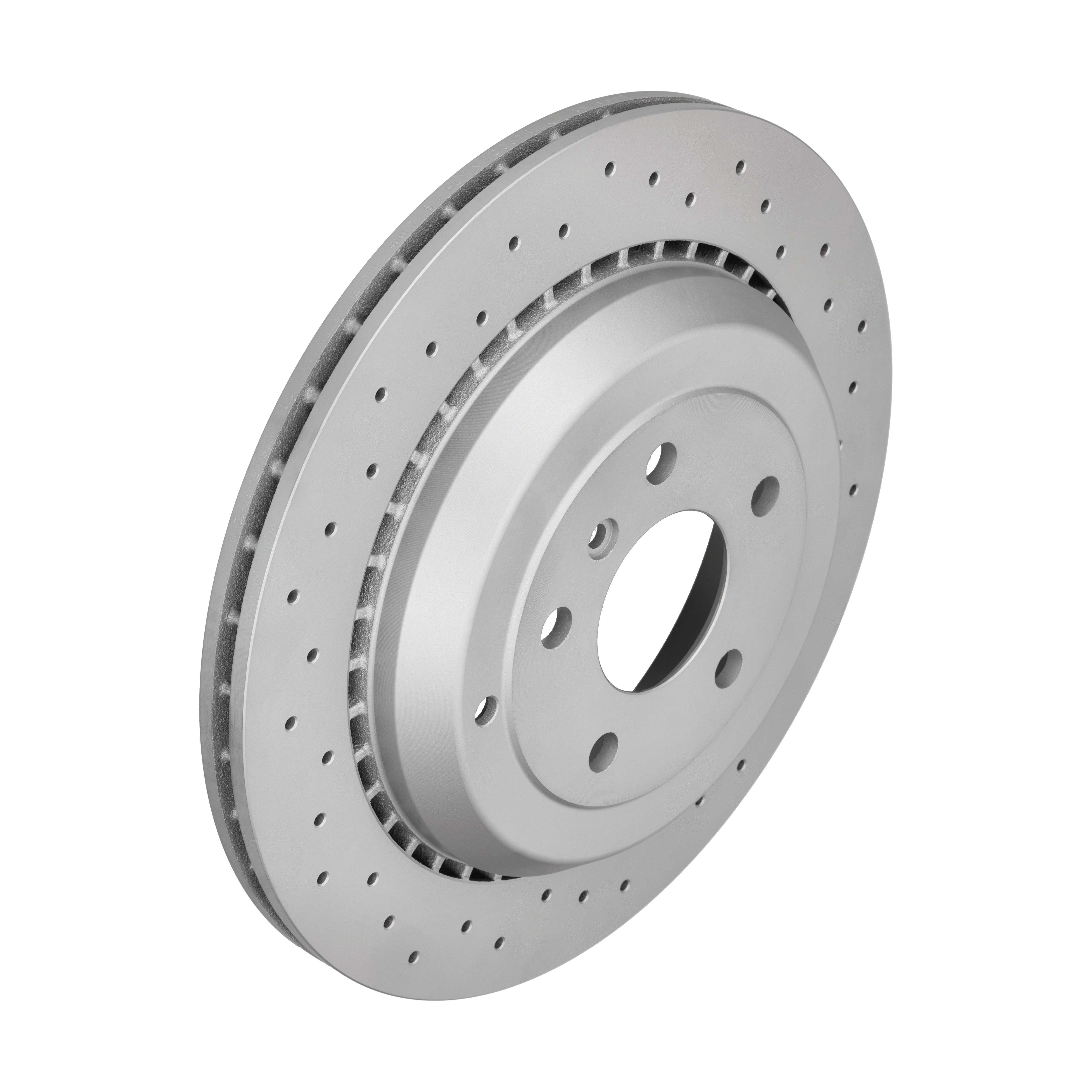 ZIMMERMANN Bremseskive 400366352 bagaksel perforeret 330mm 22mm for MERCEDES-BENZ