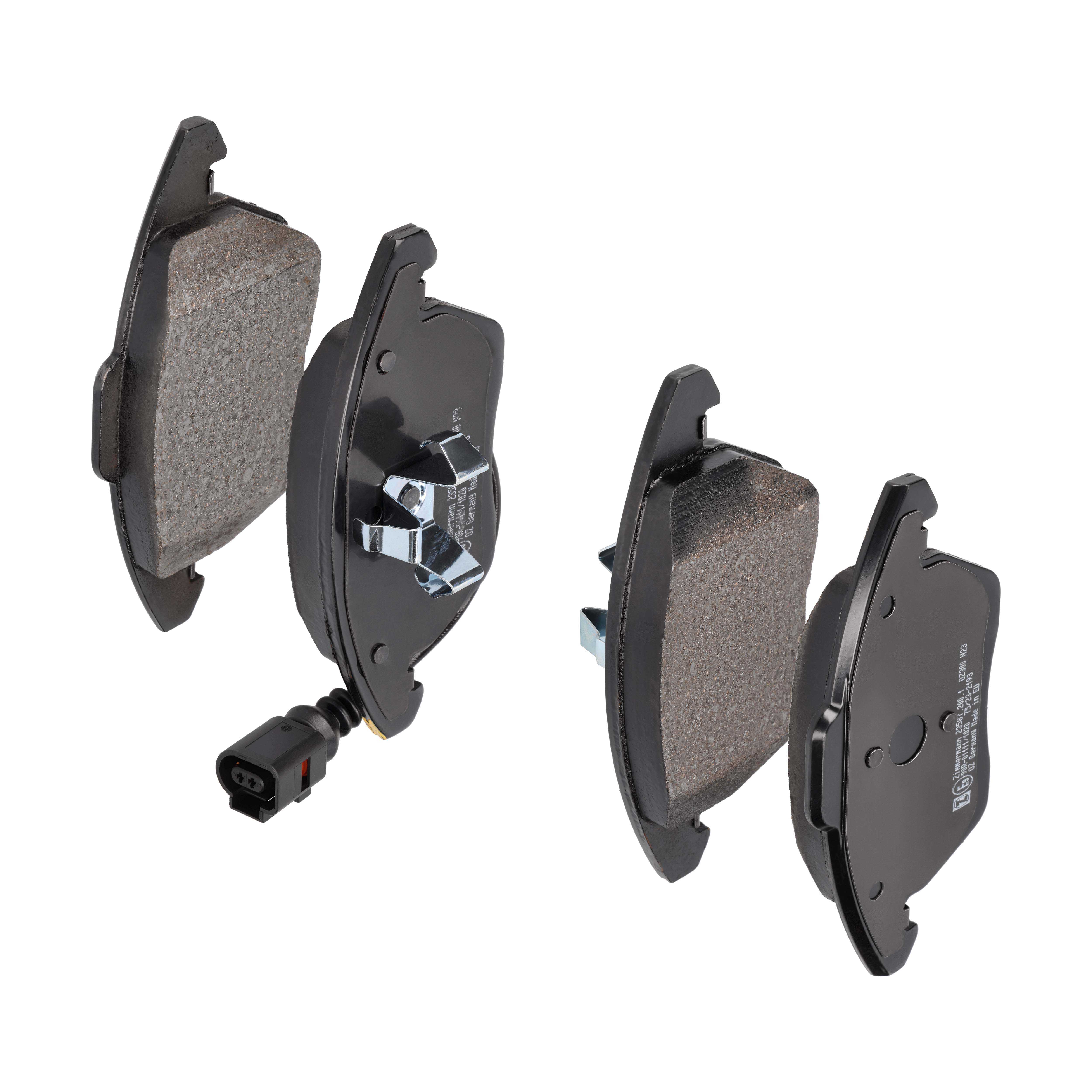 ZIMMERMANN Bremseklodser 235872001 foraksel for VAG SKODA (SVW) VW