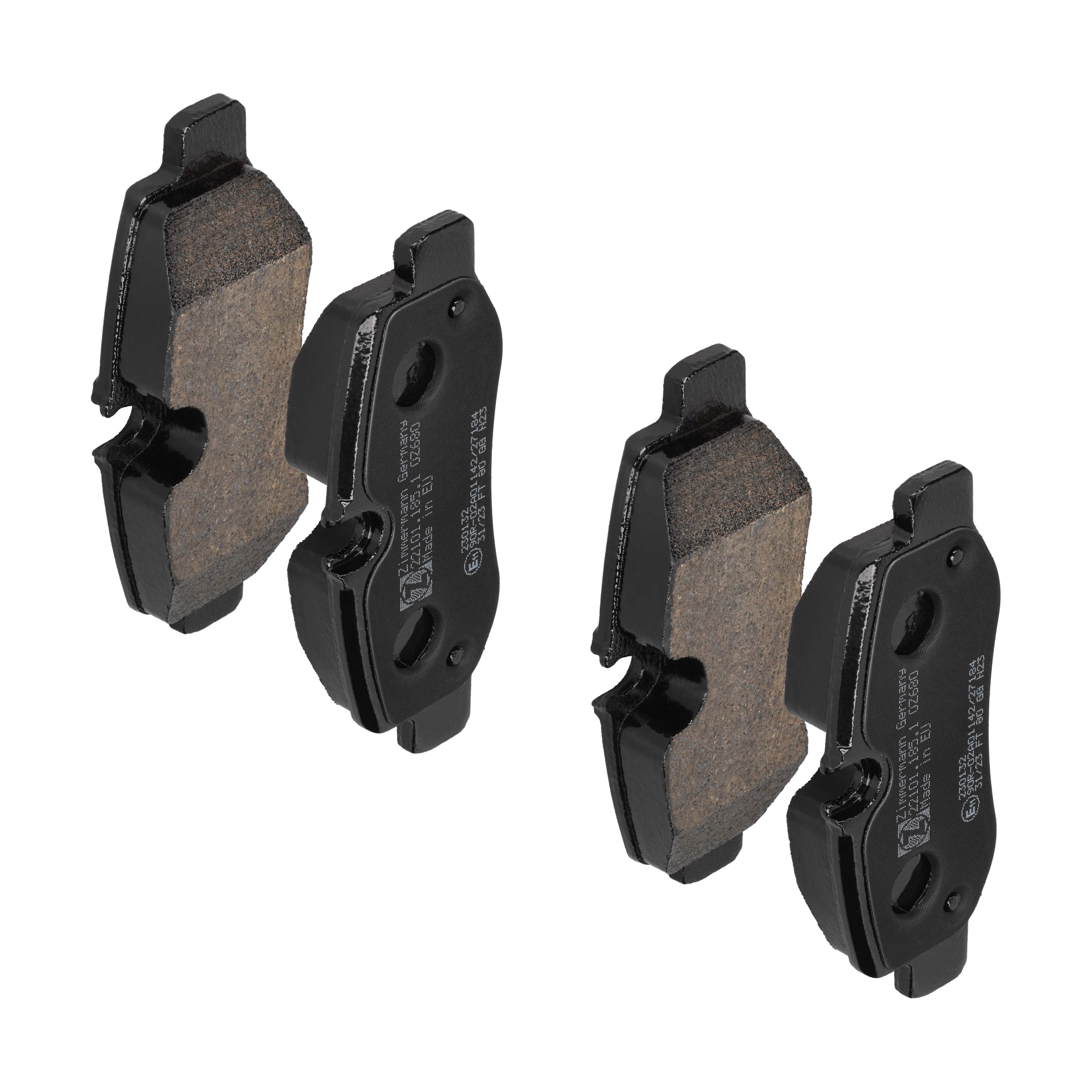 ZIMMERMANN Bremseklodser 221011851 bagaksel for MERCEDES-BENZ (FJDA) MERCEDES-BENZ
