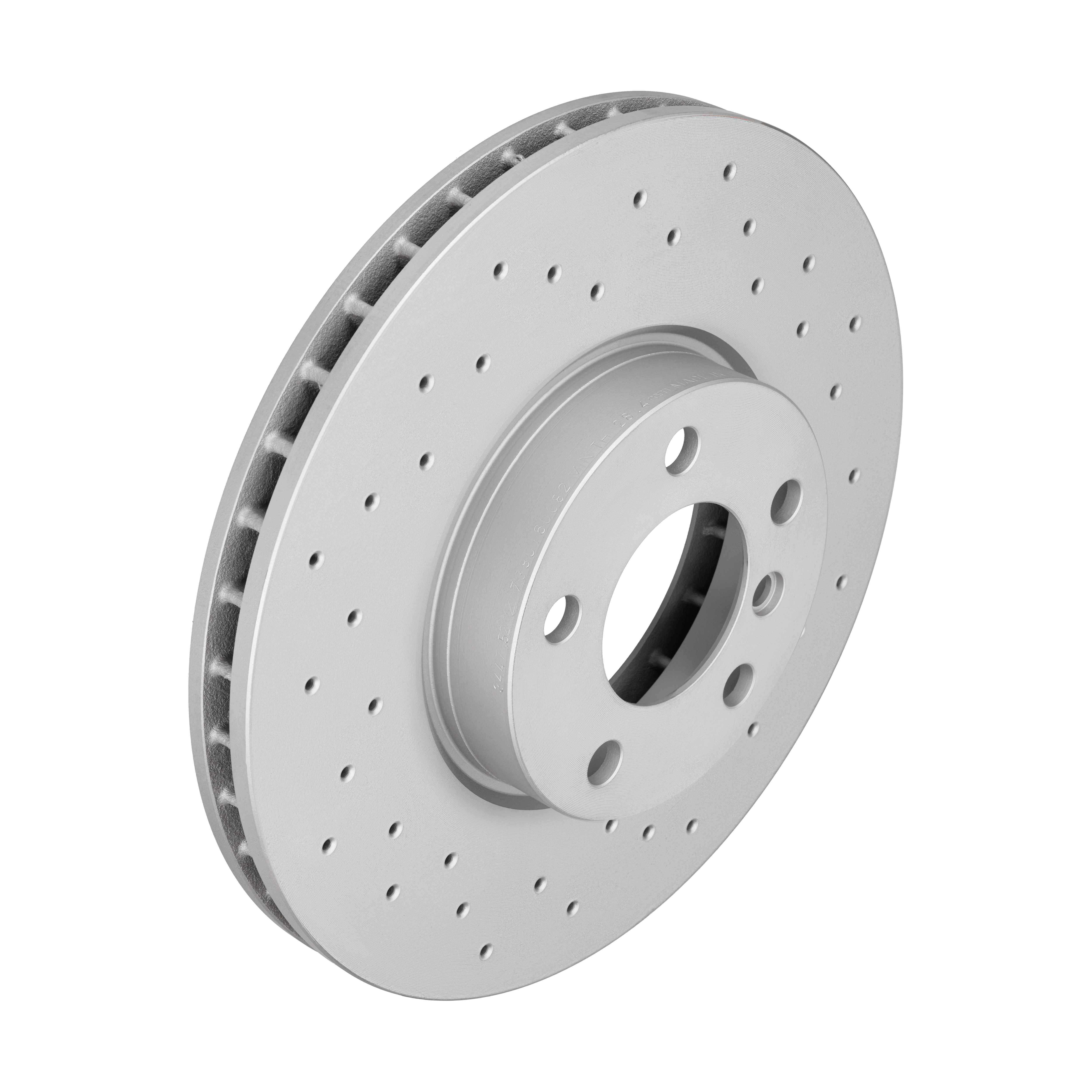 ZIMMERMANN Bremseskive 150344752 foraksel perforeret 332mm 30mm for BMW