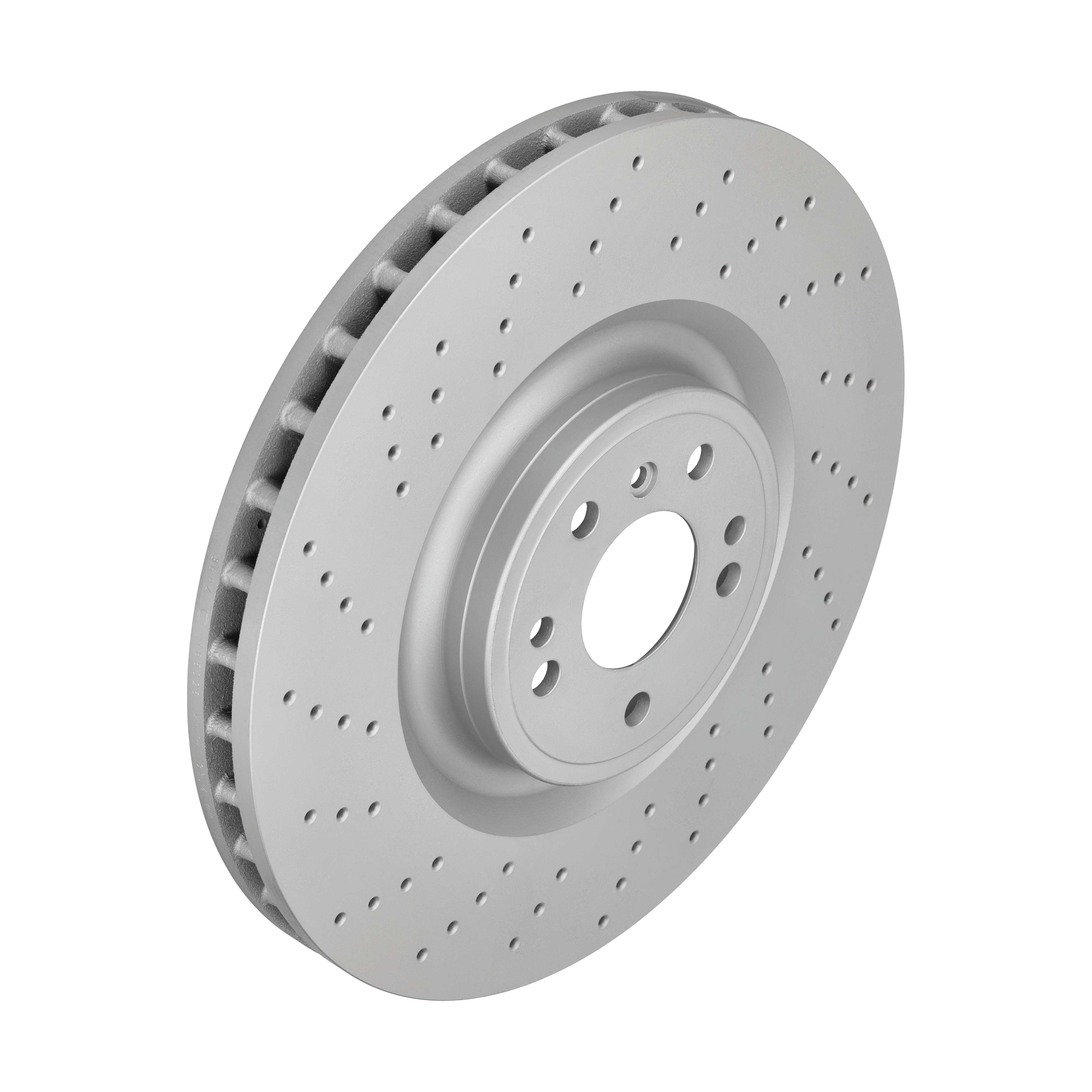 ZIMMERMANN Bremseskive 400368420 foraksel perforeret 375mm 36mm for MERCEDES-BENZ