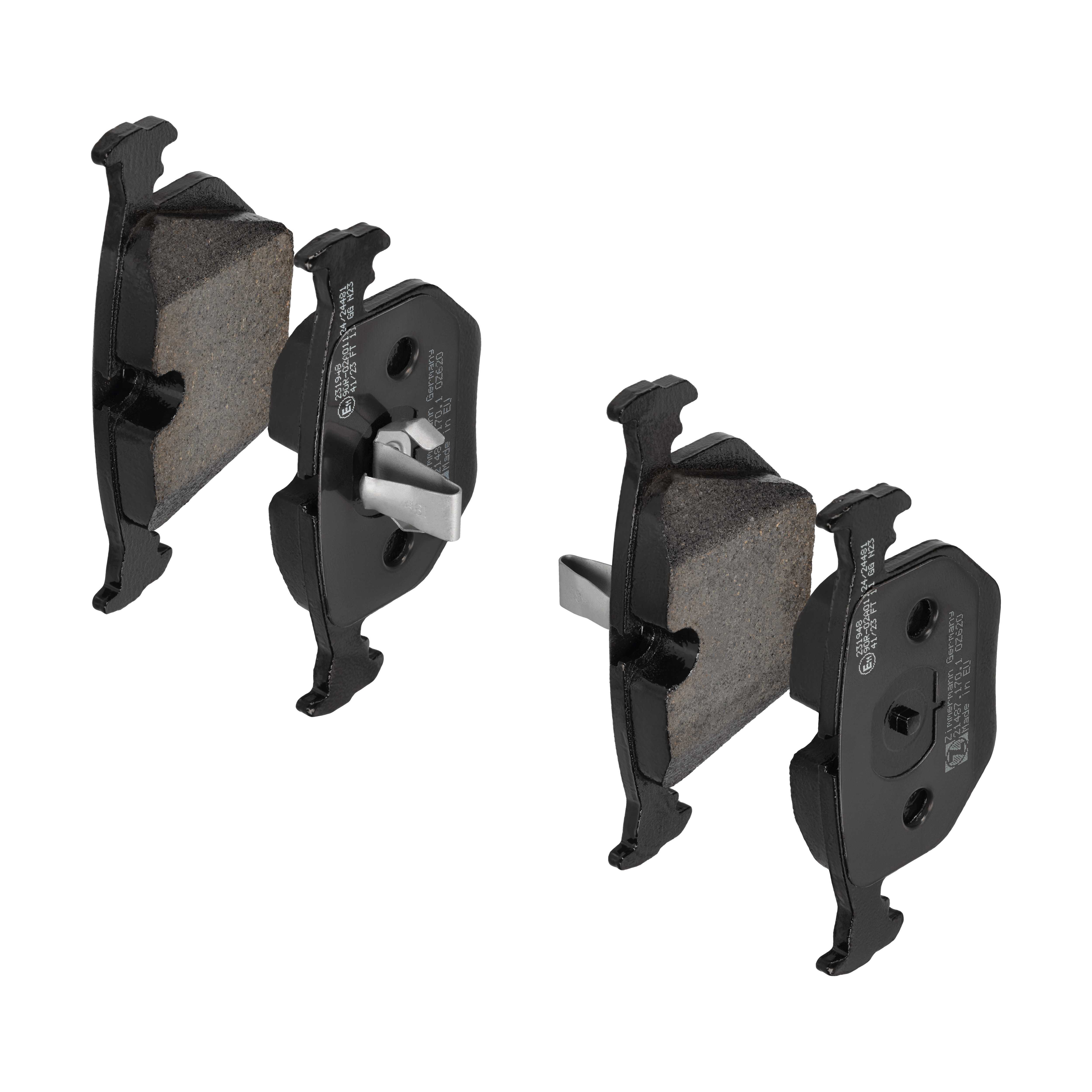 ZIMMERMANN Bremseklodser 214871701 bagaksel for BMW LAND ROVER