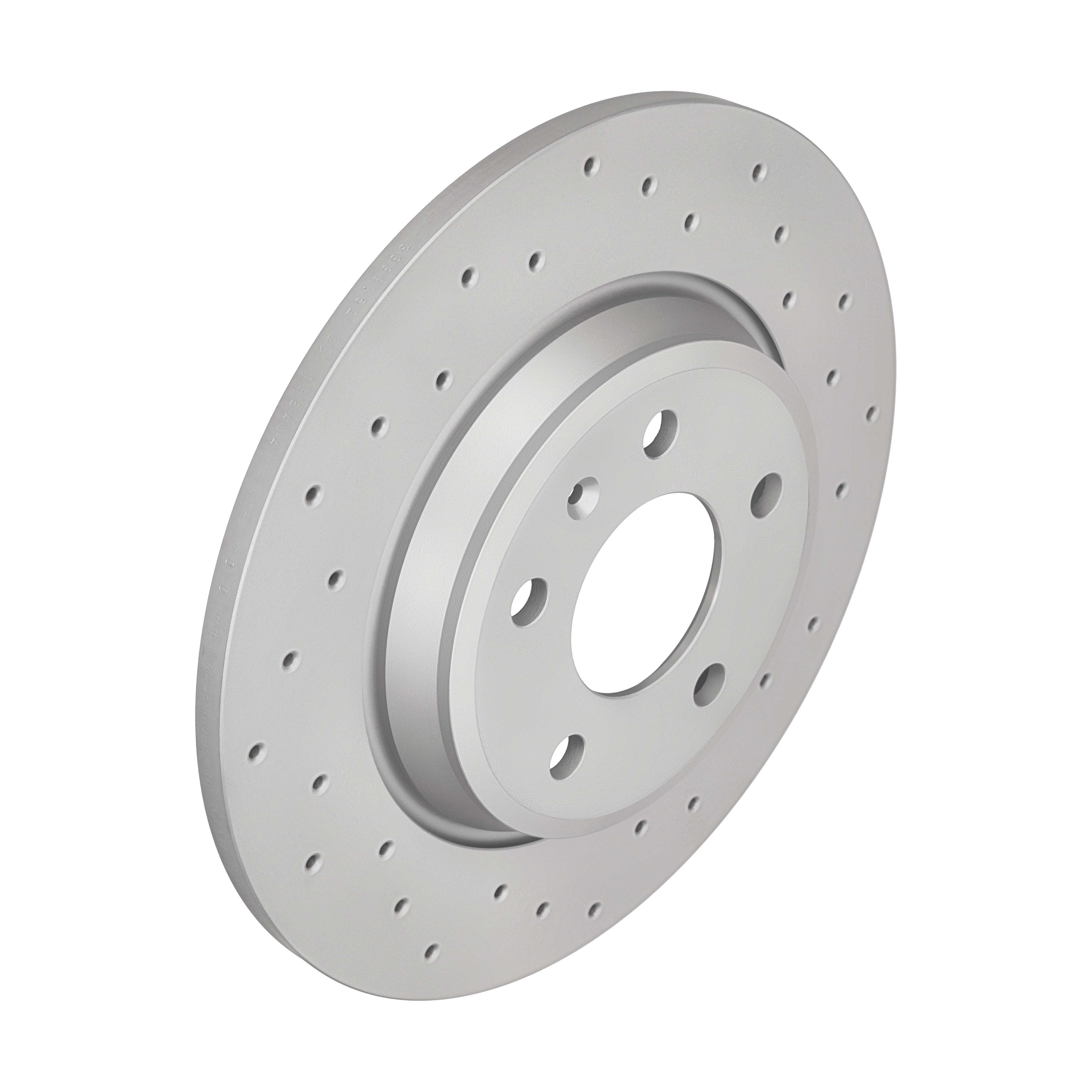 ZIMMERMANN Bremseskive 100333352 bagaksel perforeret 300mm 12mm for VAG AUDI (FAW) VW (SVW)