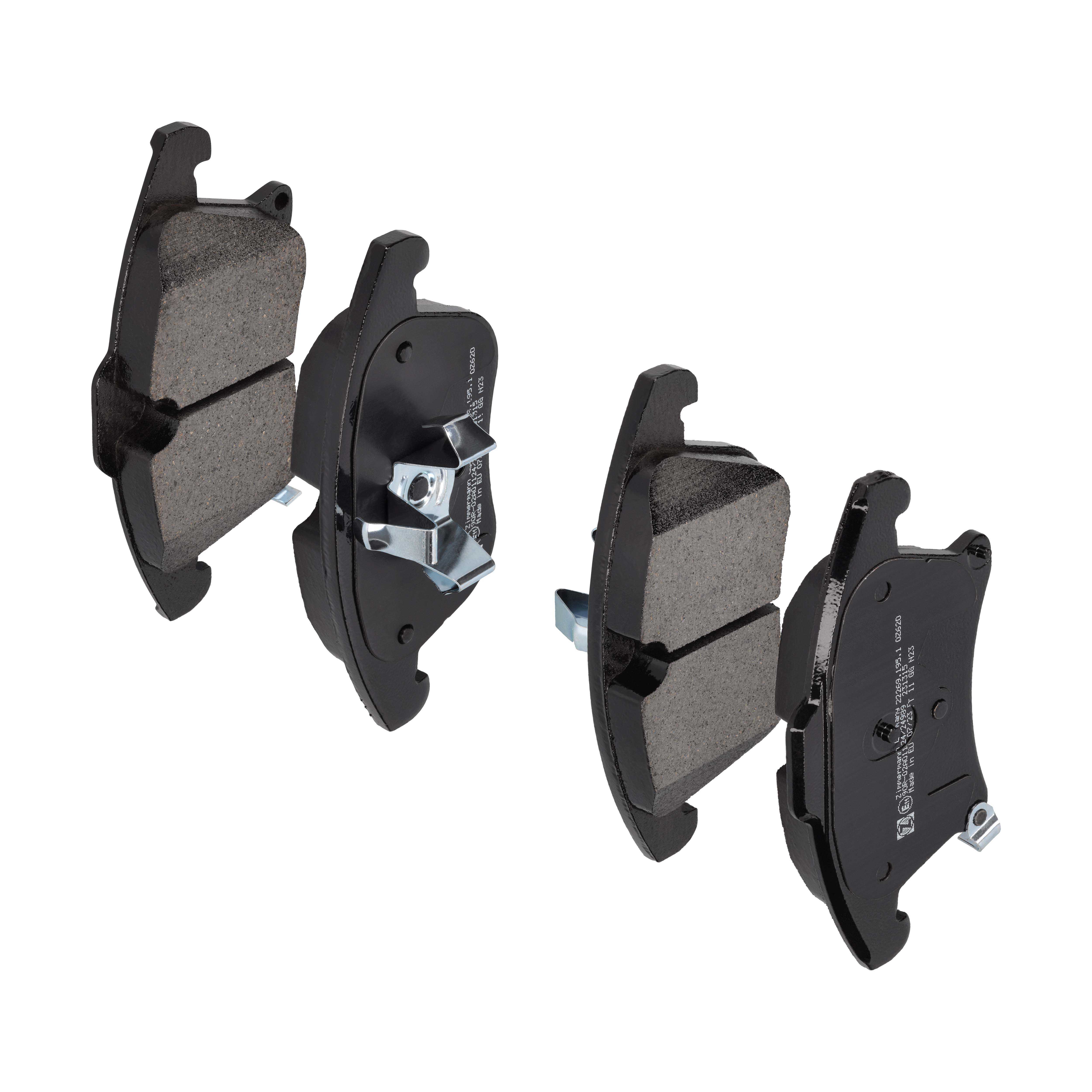 ZIMMERMANN Bremseklodser 222691951 foraksel for FORD