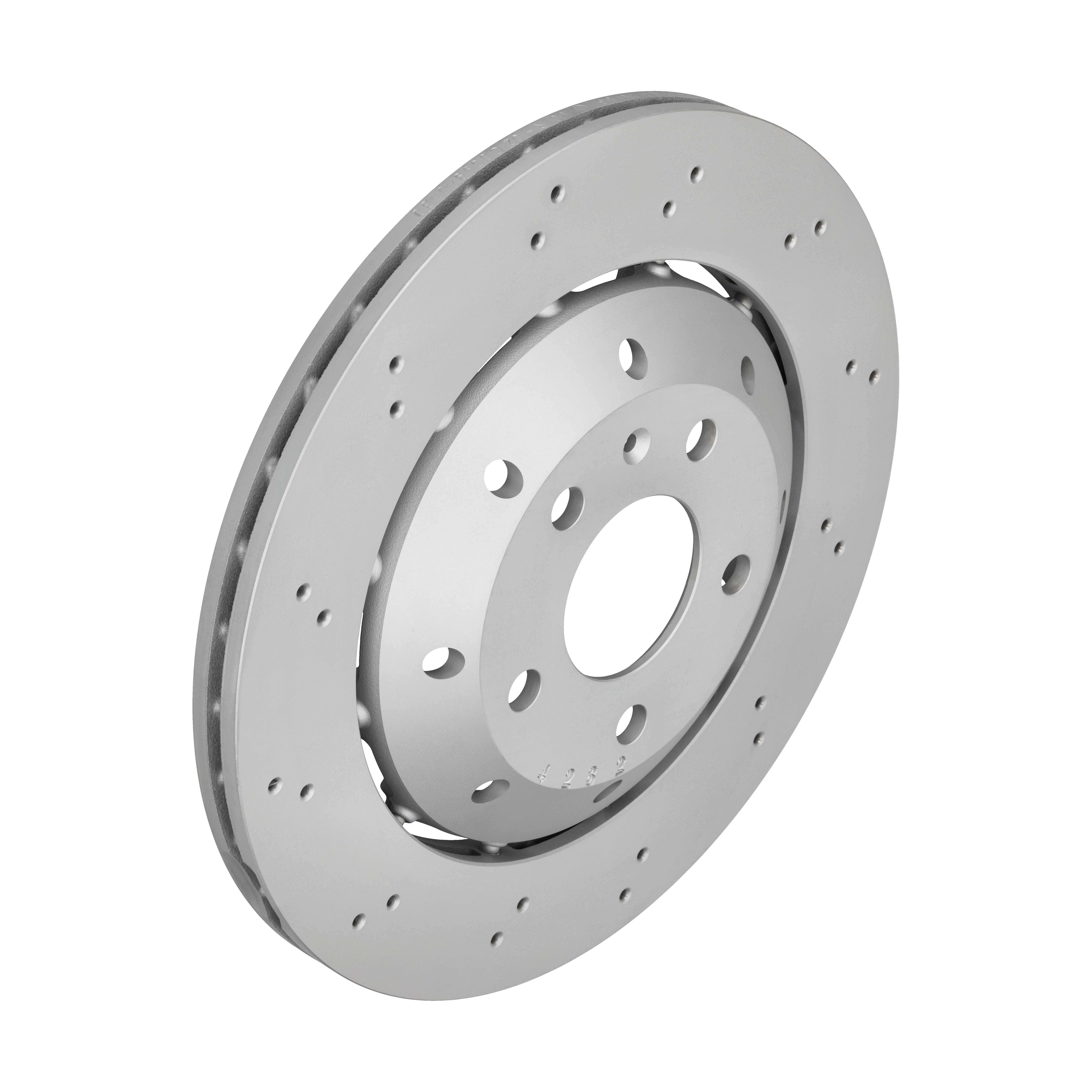 ZIMMERMANN Bremseskive 100336670 bagaksel 330mm 22mm for VAG
