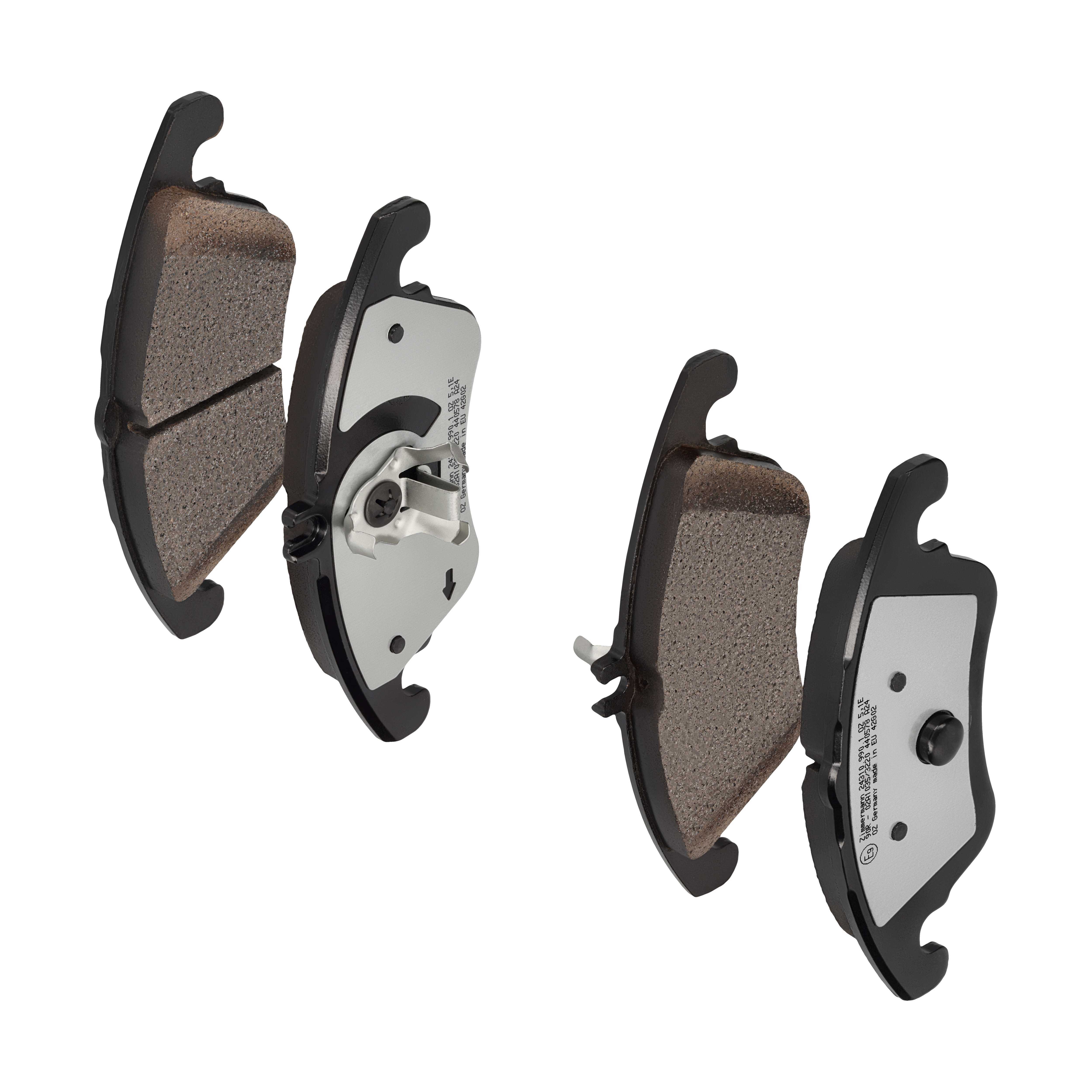 ZIMMERMANN Bremseklodser 243109901 foraksel for MERCEDES-BENZ MERCEDES-BENZ (BBDC)