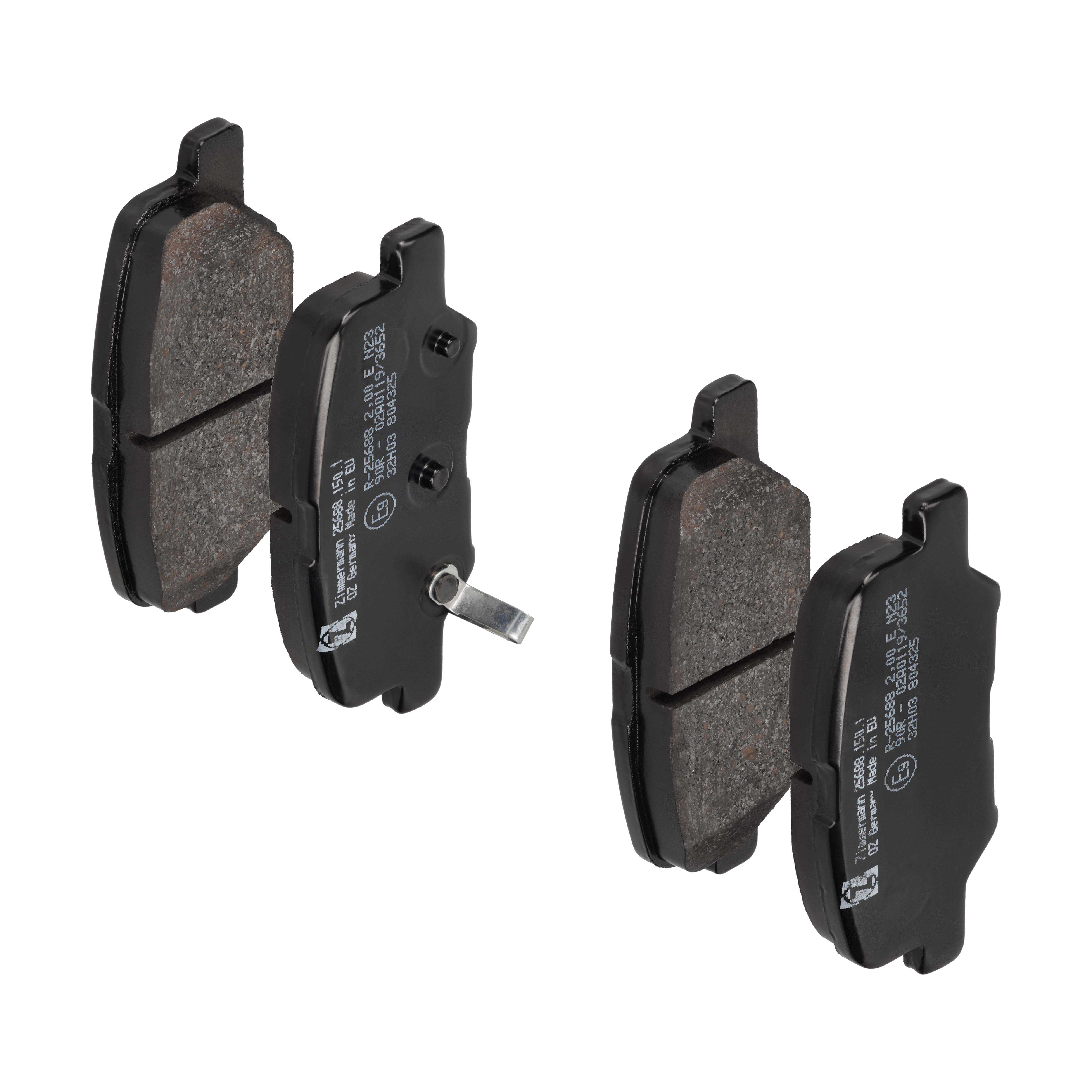 ZIMMERMANN Bremseklodser 256881501 bagaksel for CITROËN/PEUGEOT MAZDA MAZDA (FAW) MITSUBISHI