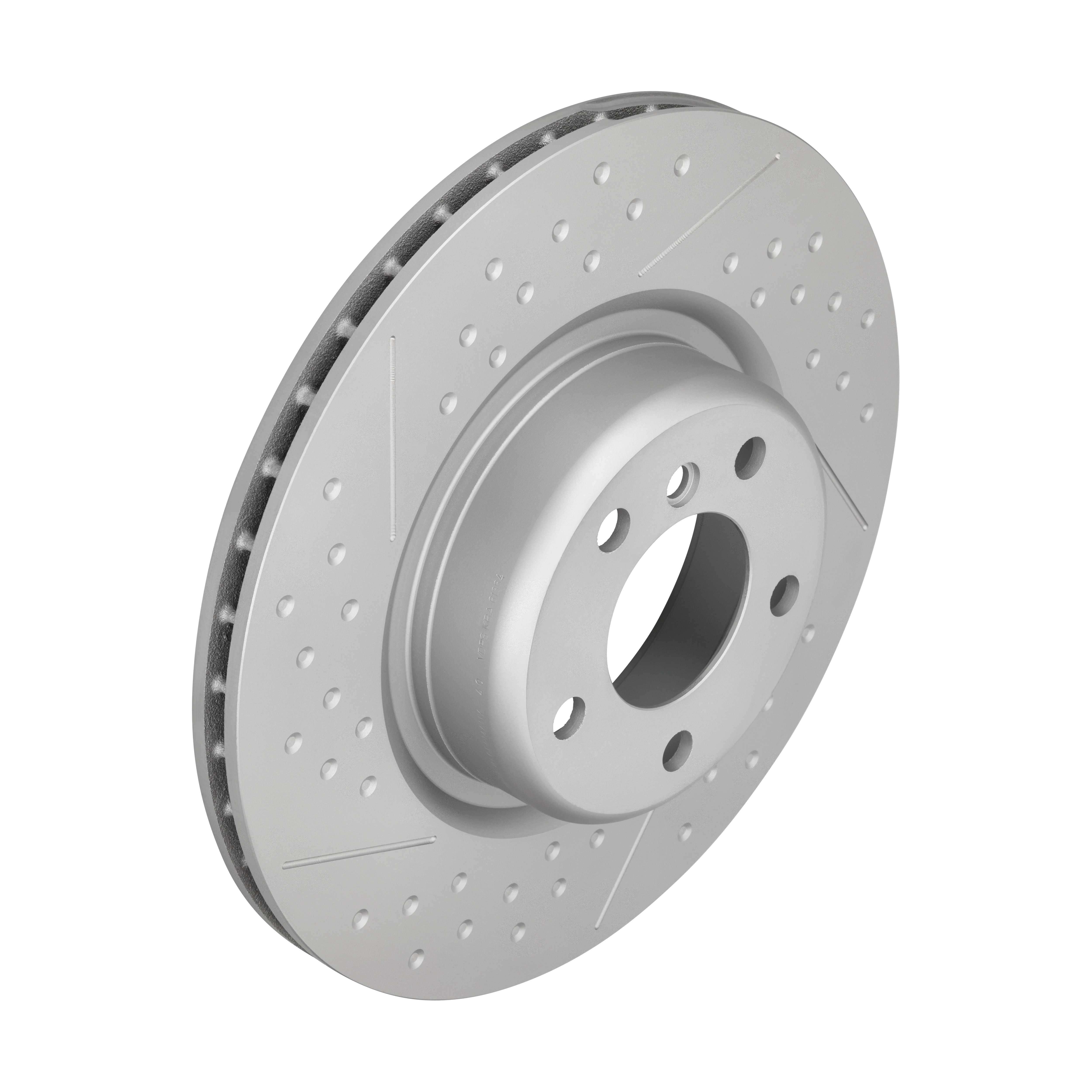 ZIMMERMANN Bremseskive 150292220 bagaksel Sænket 345mm 24mm for BMW