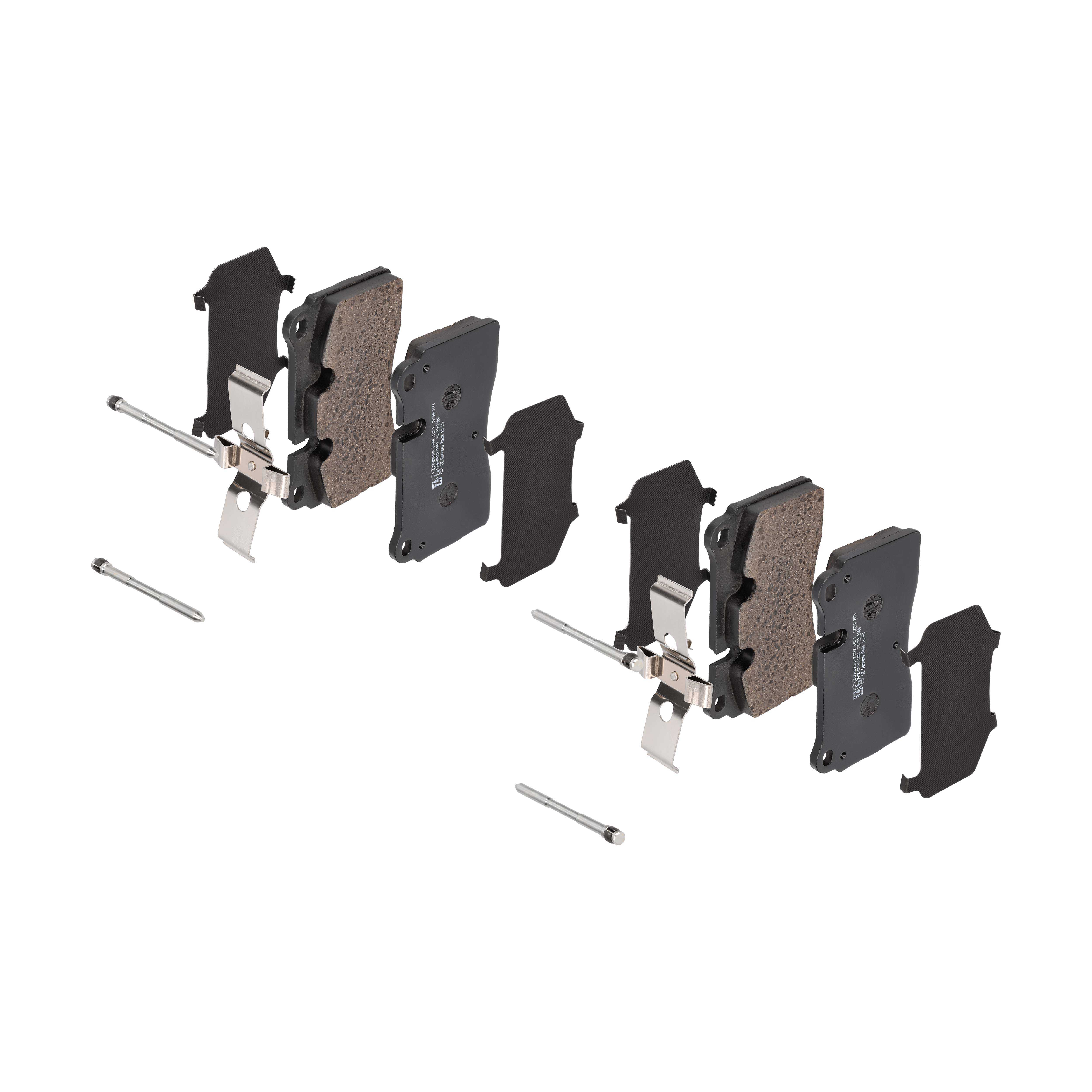 ZIMMERMANN Bremseklodser 240981703 foraksel for VAG VW
