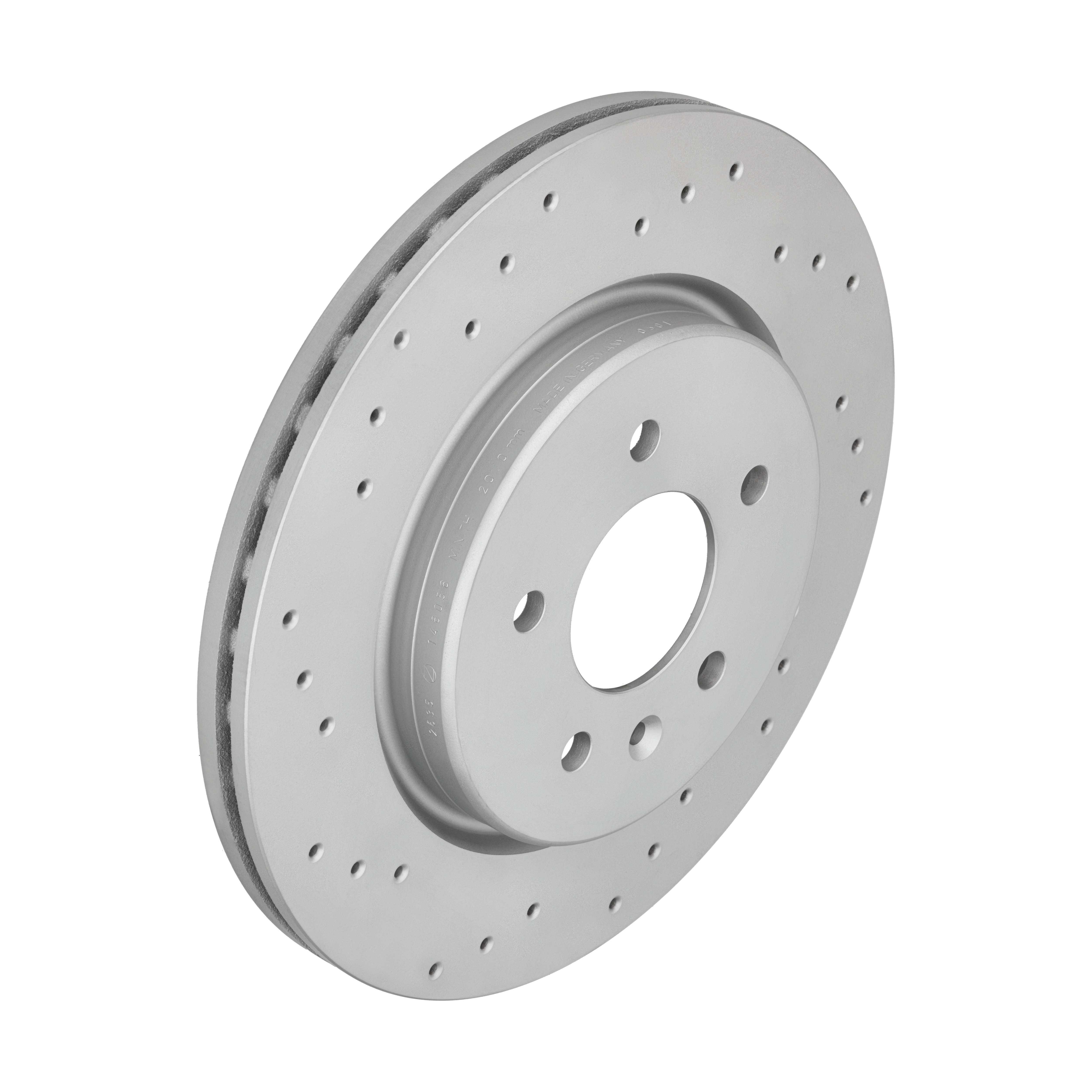 ZIMMERMANN Bremseskive 430263520 bagaksel perforeret 315mm 23mm for OPEL GENERAL MOTORS