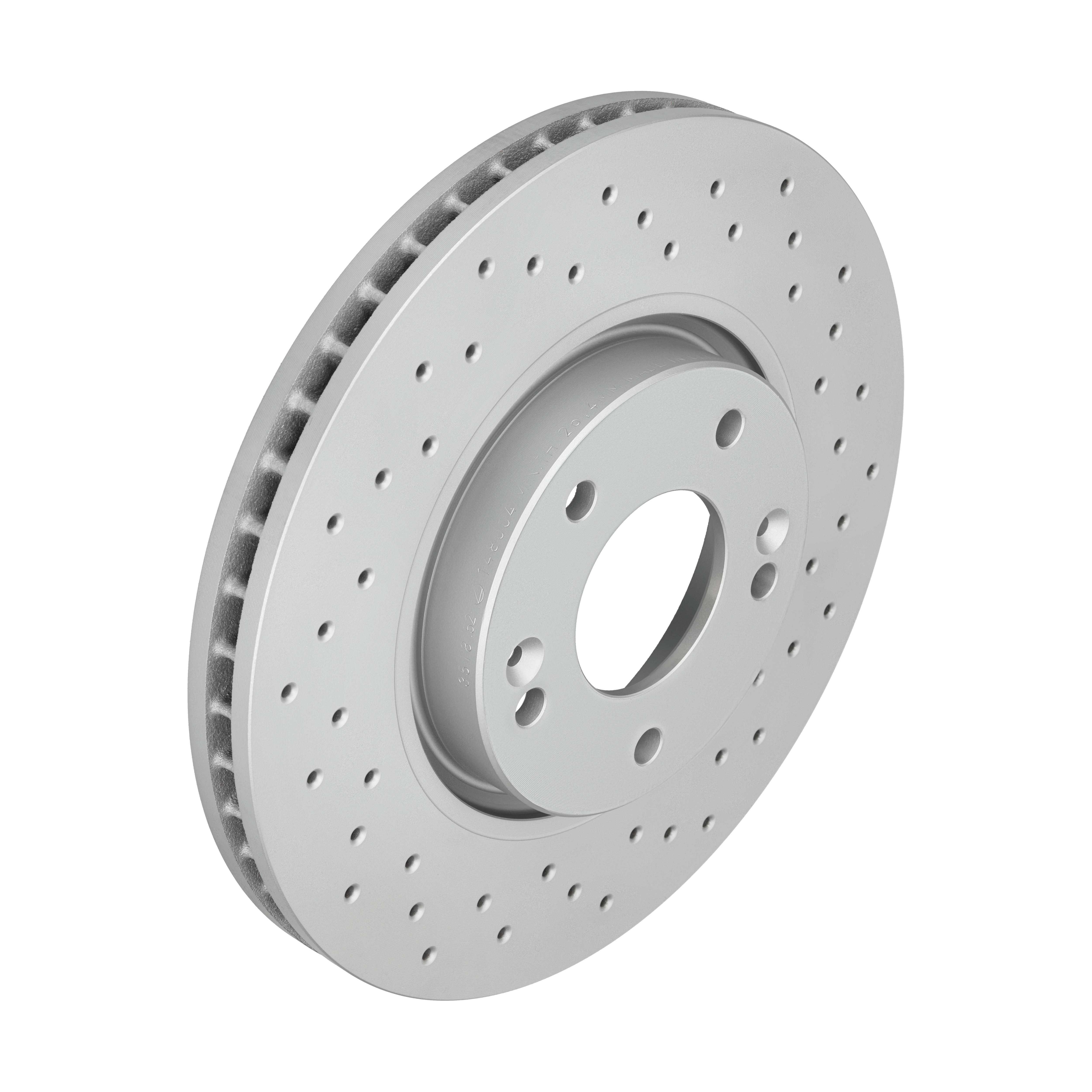 ZIMMERMANN Bremseskive 285351852 foraksel perforeret 300mm 28mm for HYUNDAI KIA (DYK) KIA