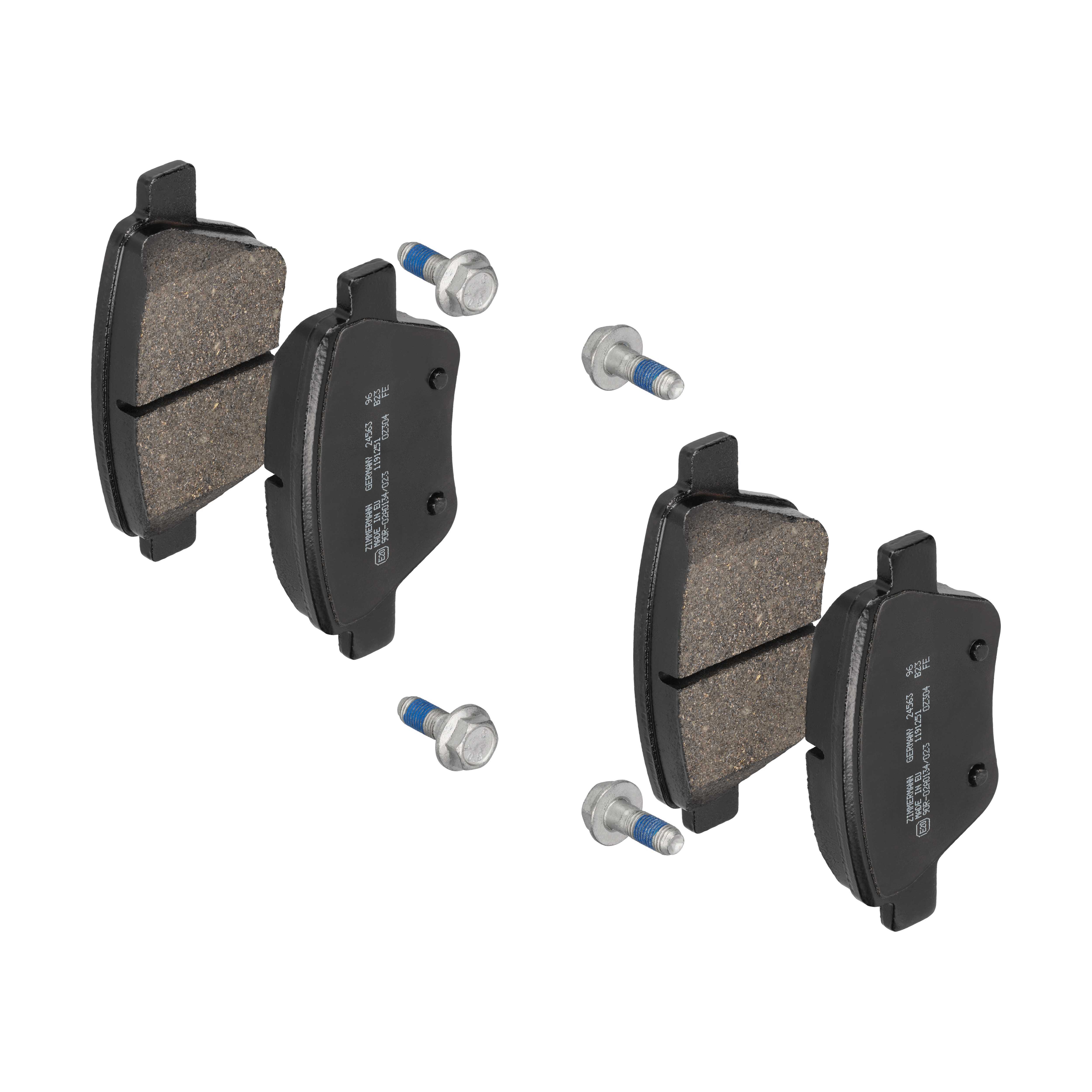 ZIMMERMANN Bremseklodser 245631651 bagaksel for SKODA (SVW) VW (FAW) VW VAG