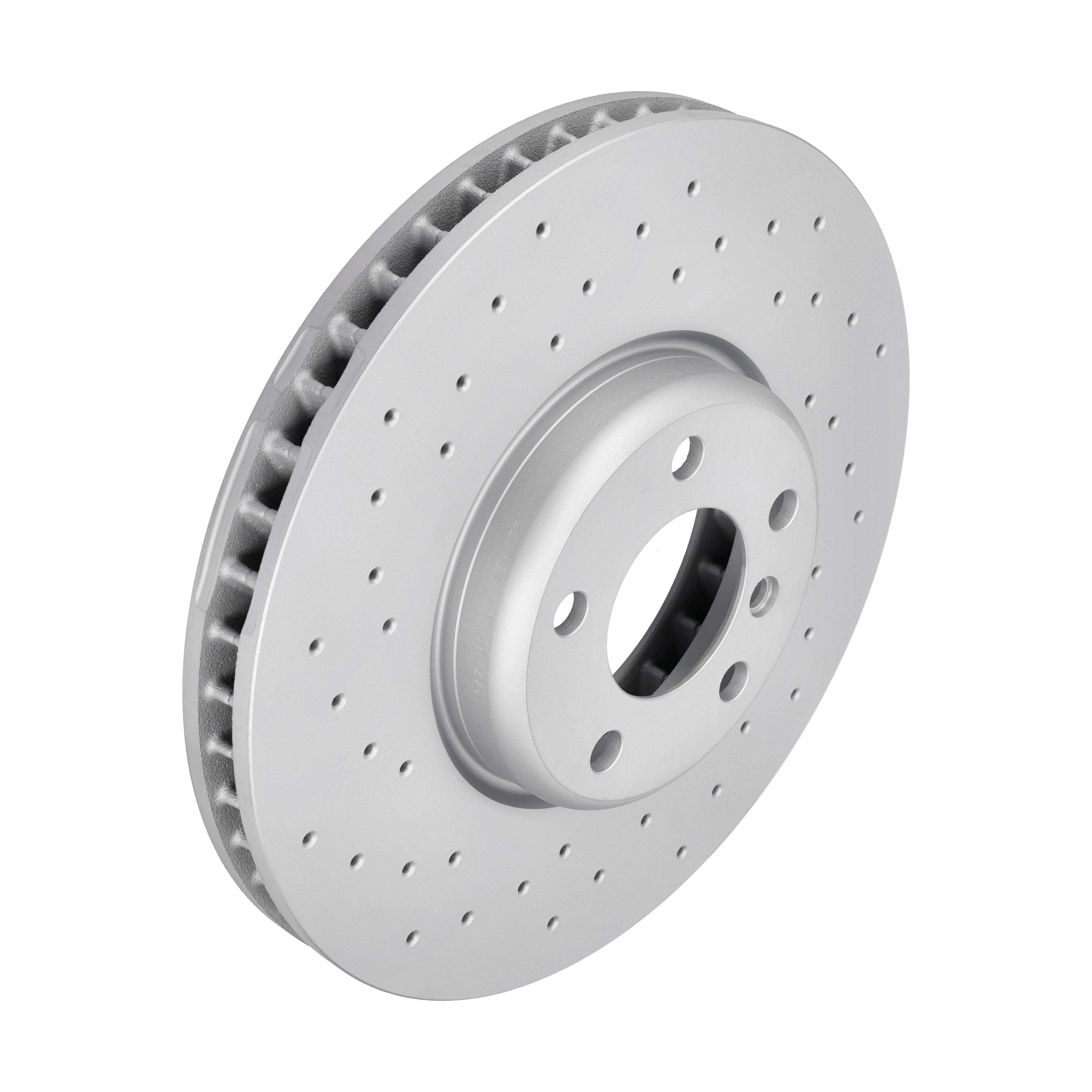 ZIMMERMANN Bremseskive 150347852 venstre foraksel perforeret 348mm 36mm for BMW