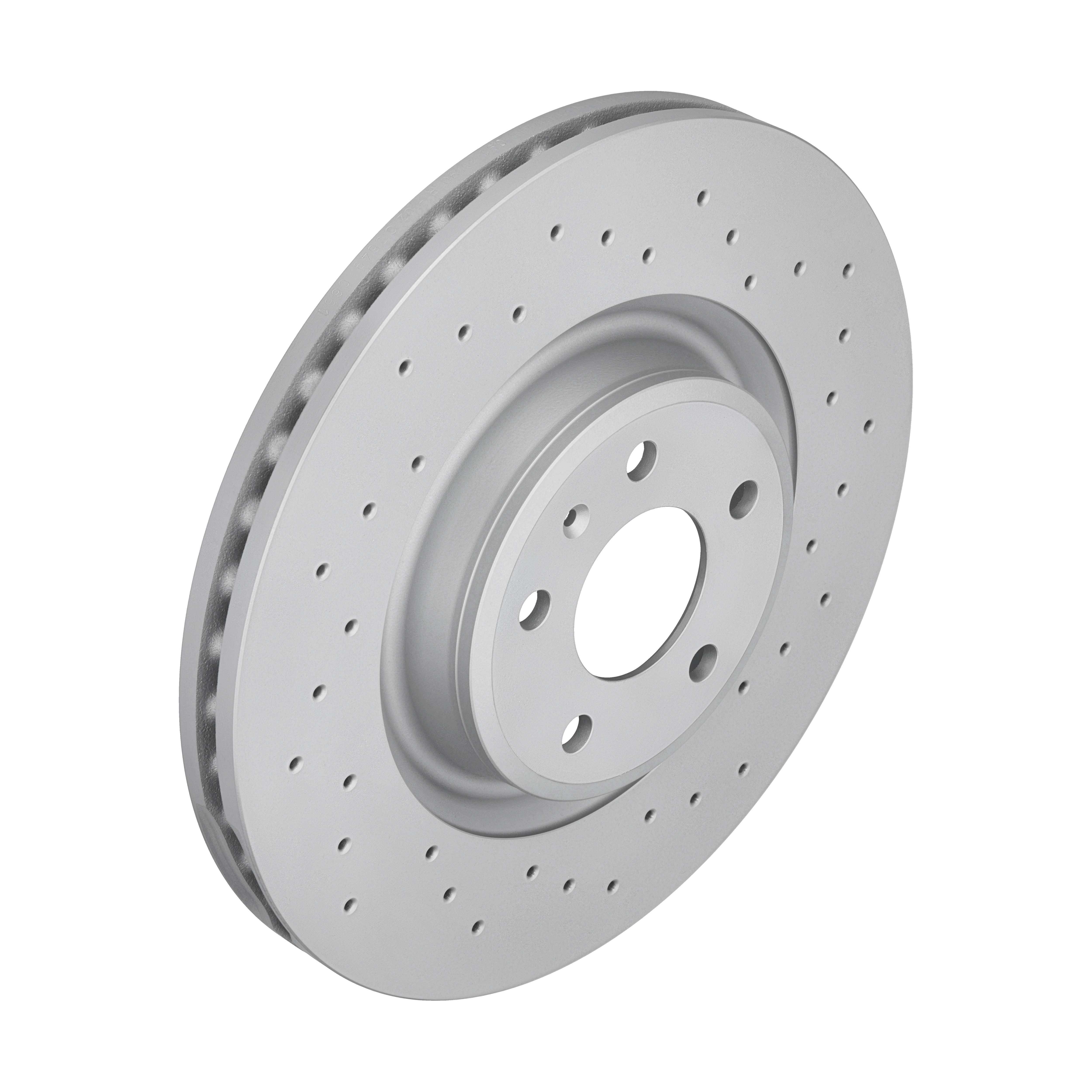 ZIMMERMANN Bremseskive 100335652 foraksel perforeret 345mm 30mm for PORSCHE AUDI (FAW) VAG VW (SVW)
