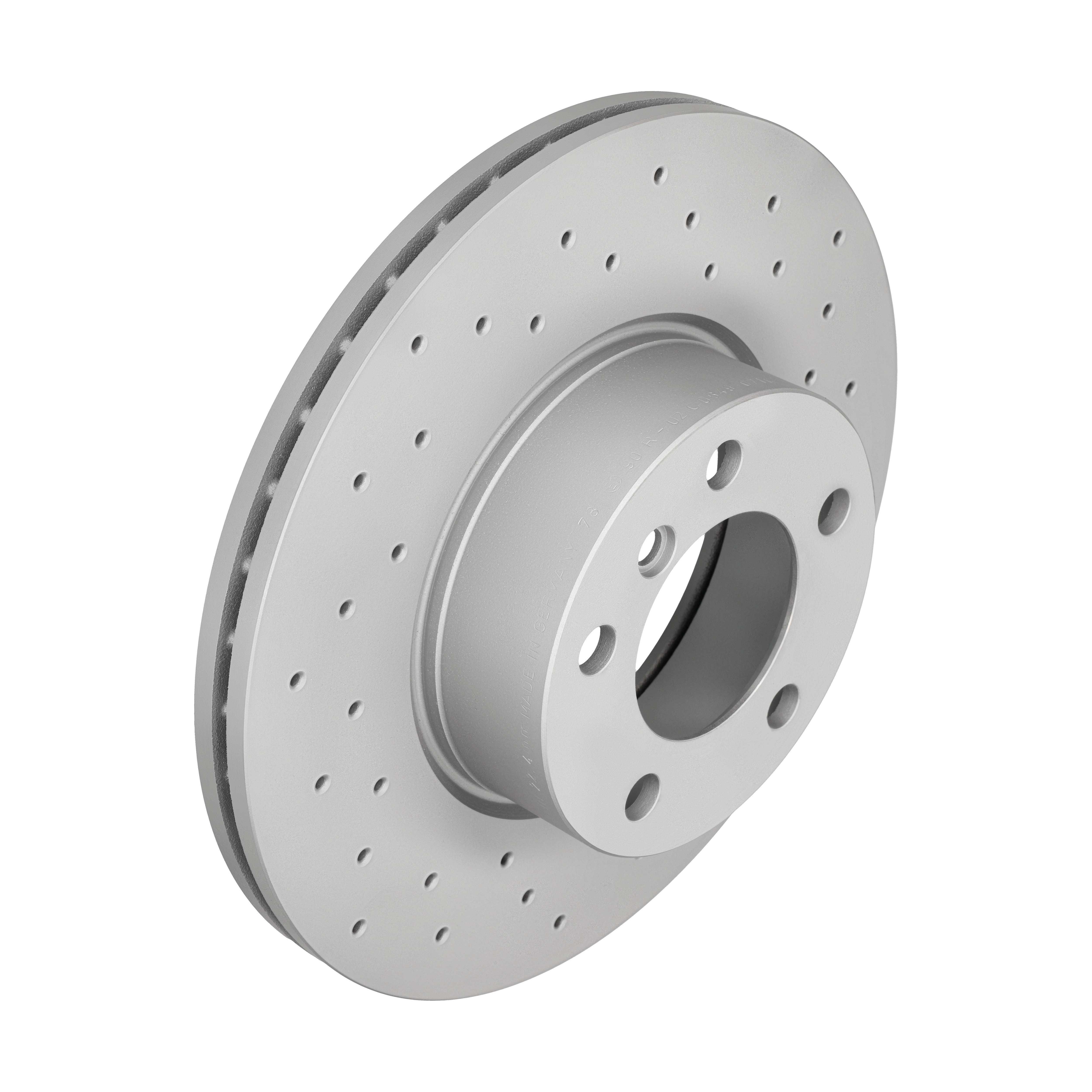 ZIMMERMANN Bremseskive 150290052 foraksel perforeret 312mm 24mm for BMW BMW (BRILLIANCE)