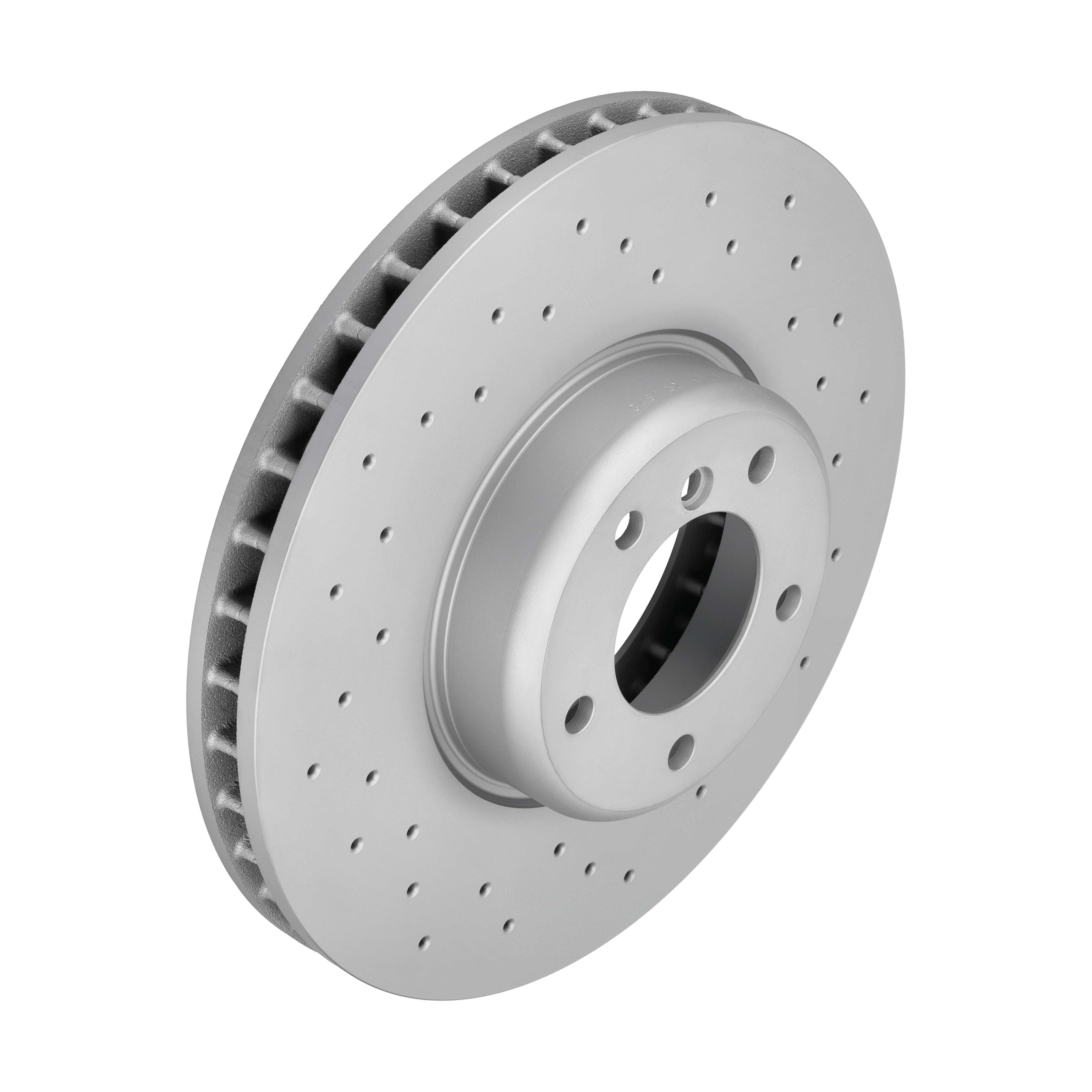 ZIMMERMANN Bremseskive 150348152 foraksel perforeret 348mm 36mm for BMW